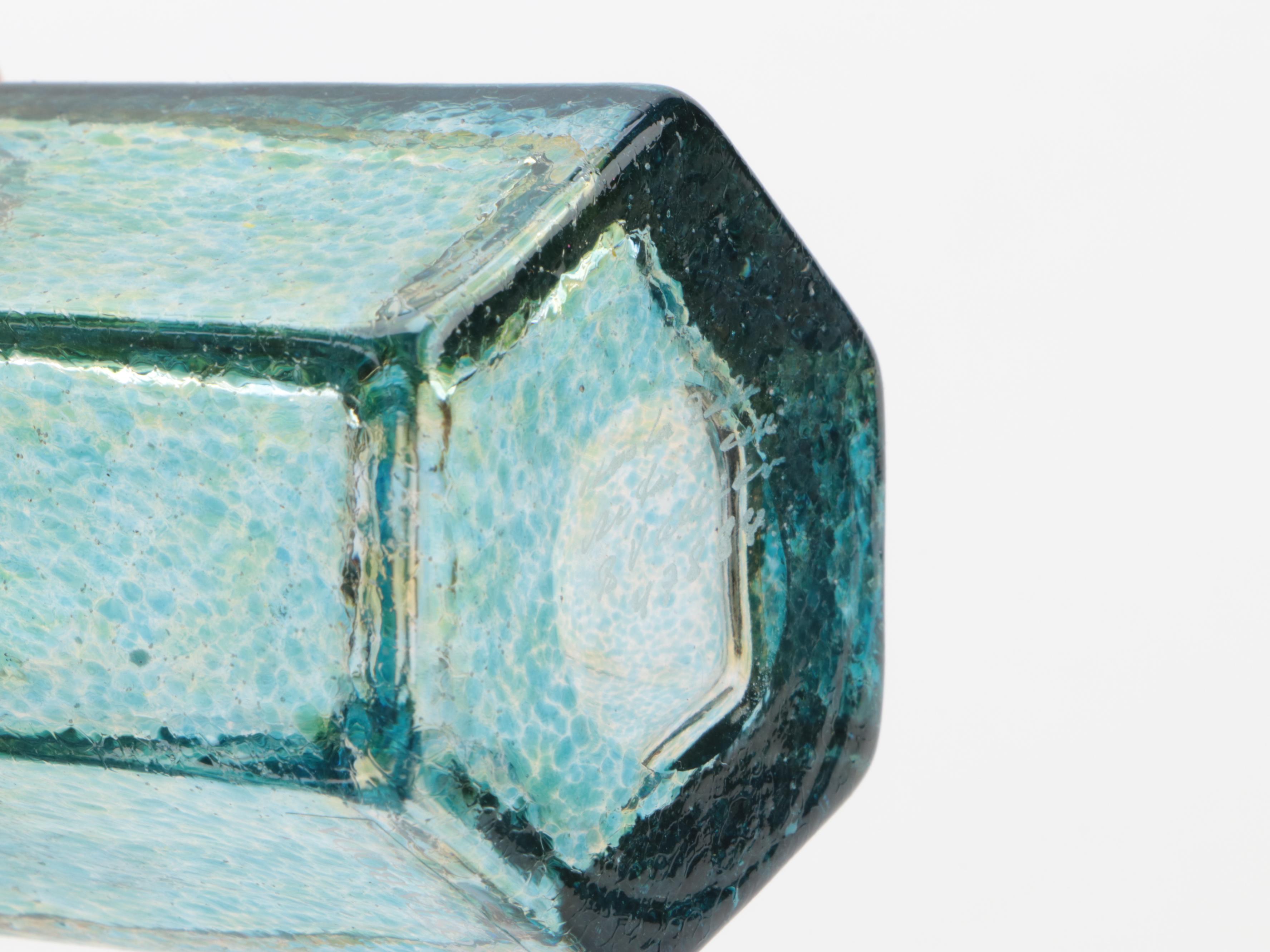 Bertil Vallien for Kosta Boda Glass Vase with Glass Perfume Bottles