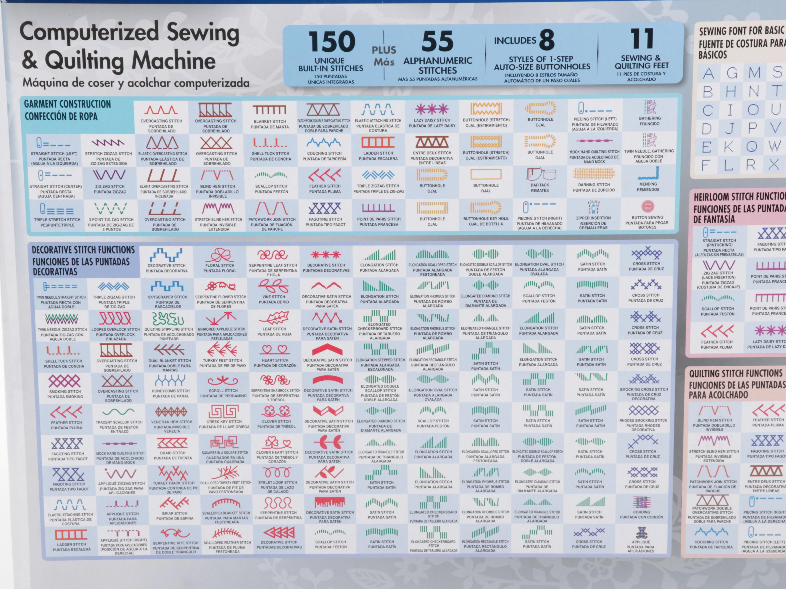 Brother CS7205 Computerized Sewing and Quilting Machine