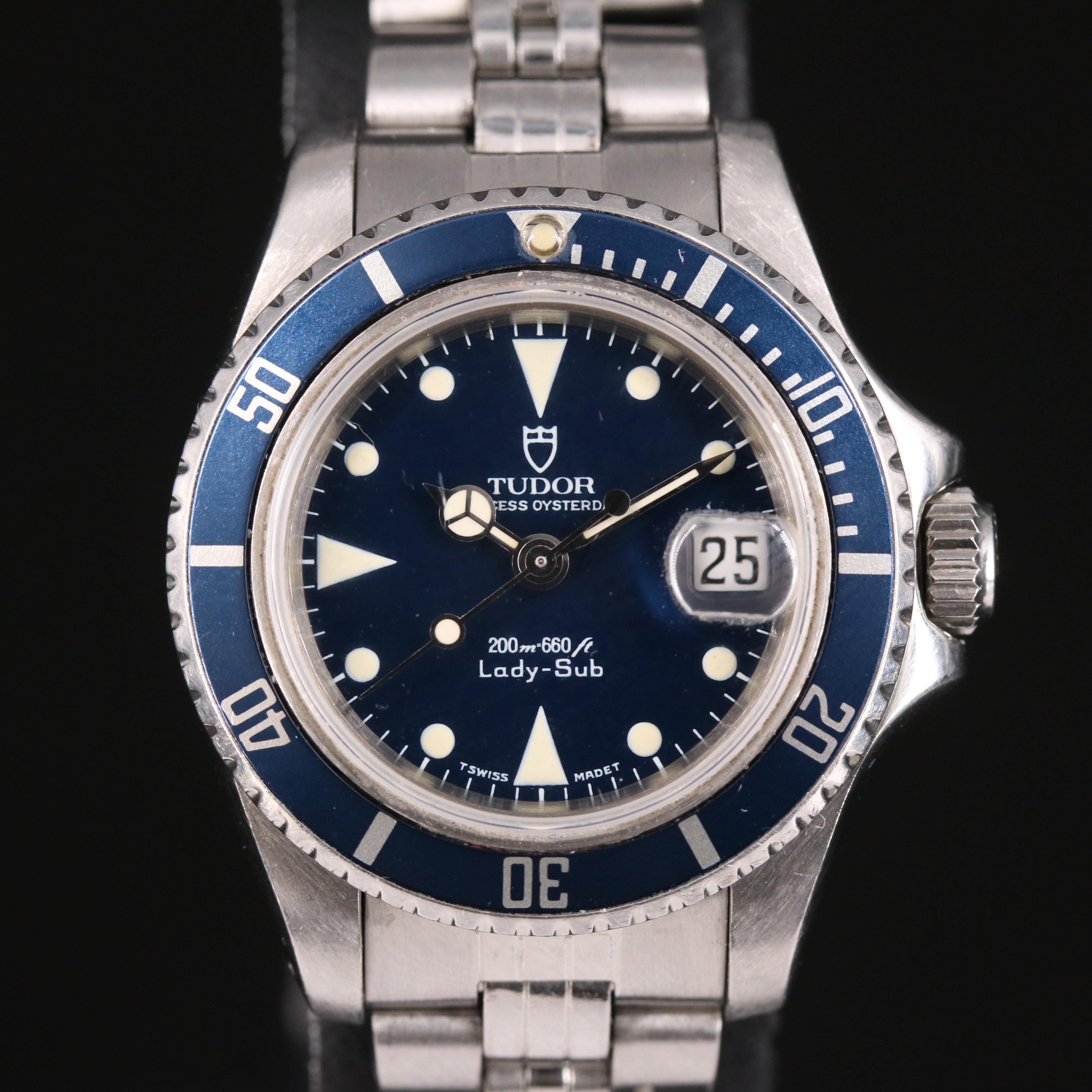 1992 Tudor Oyster Princess Lady-Sub Watch