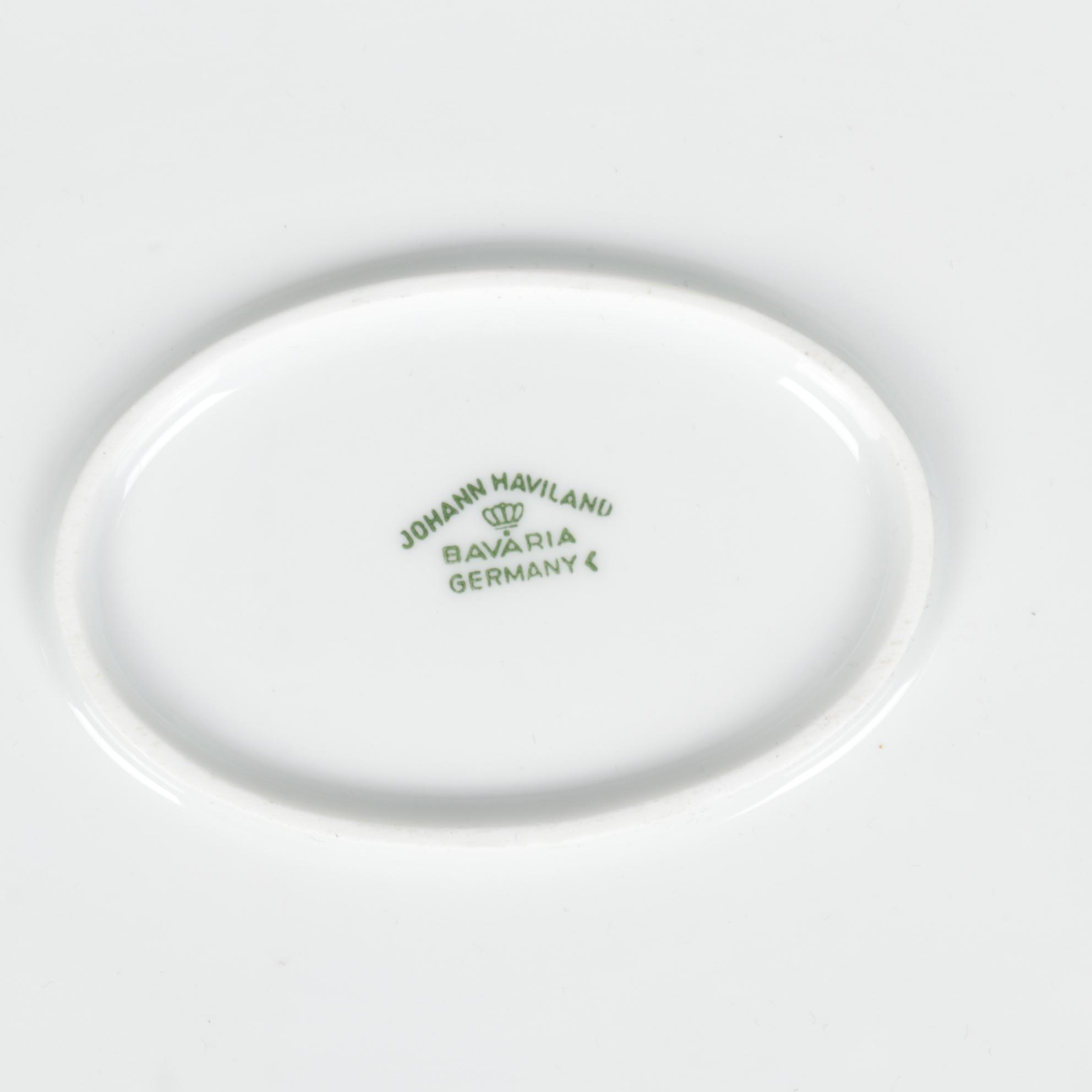 John Haviland "Blue Garland" Porcelain Serveware, 1953-1990