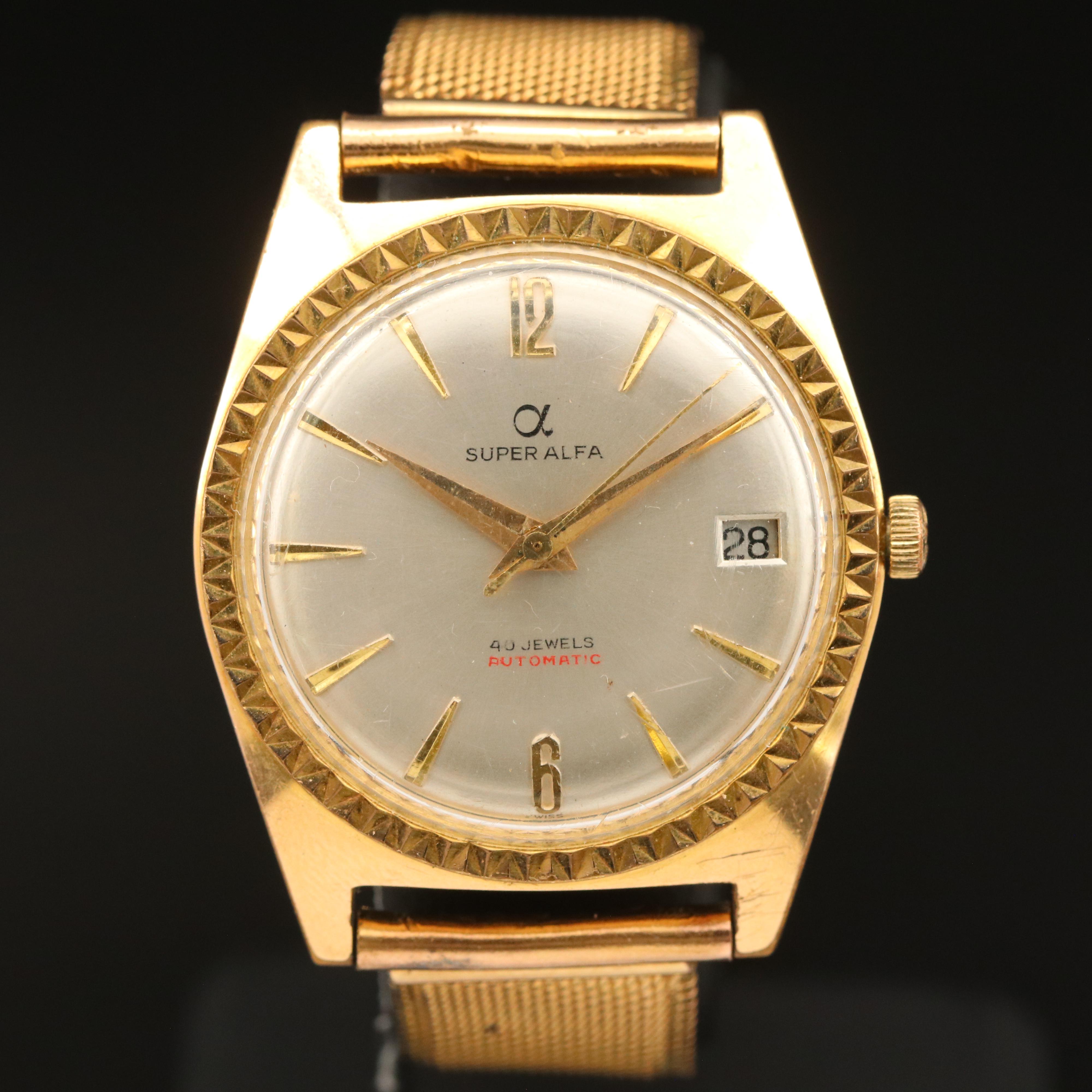 Super Alfa Swiss Automatic Watch