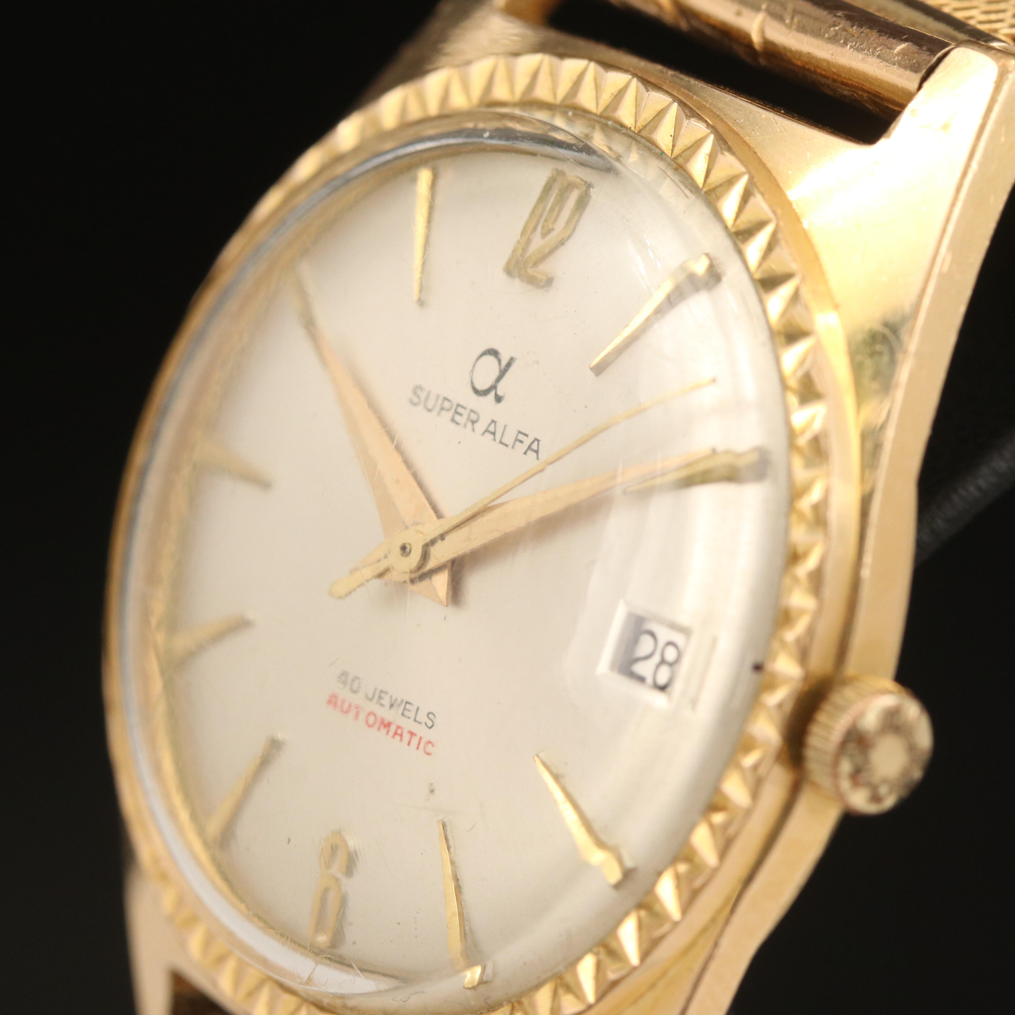 Super Alfa Swiss Automatic Watch