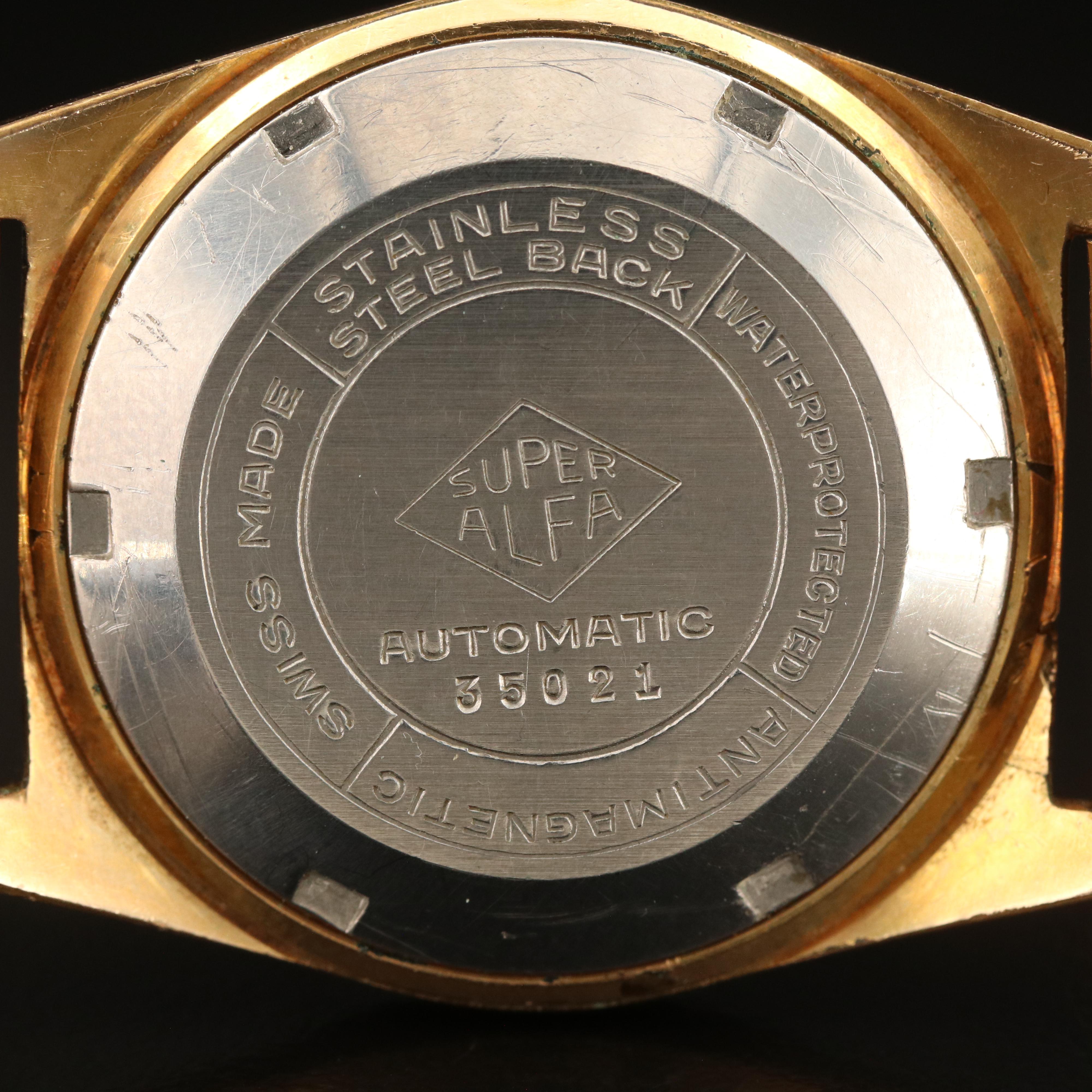 Super Alfa Swiss Automatic Watch