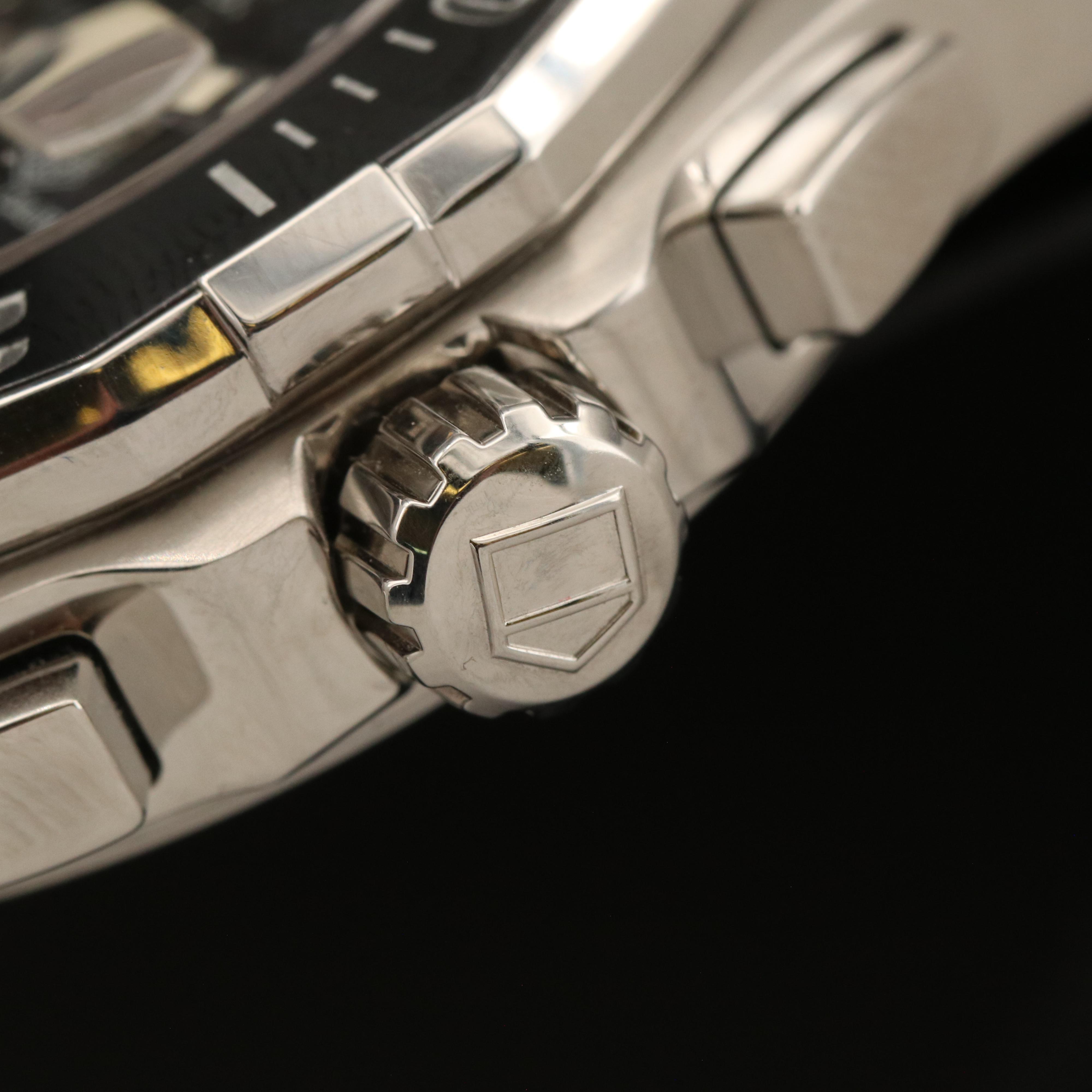 TAG Heuer Aquaracer 300M Black Ceramic Chronograph Calibre 16 Watch