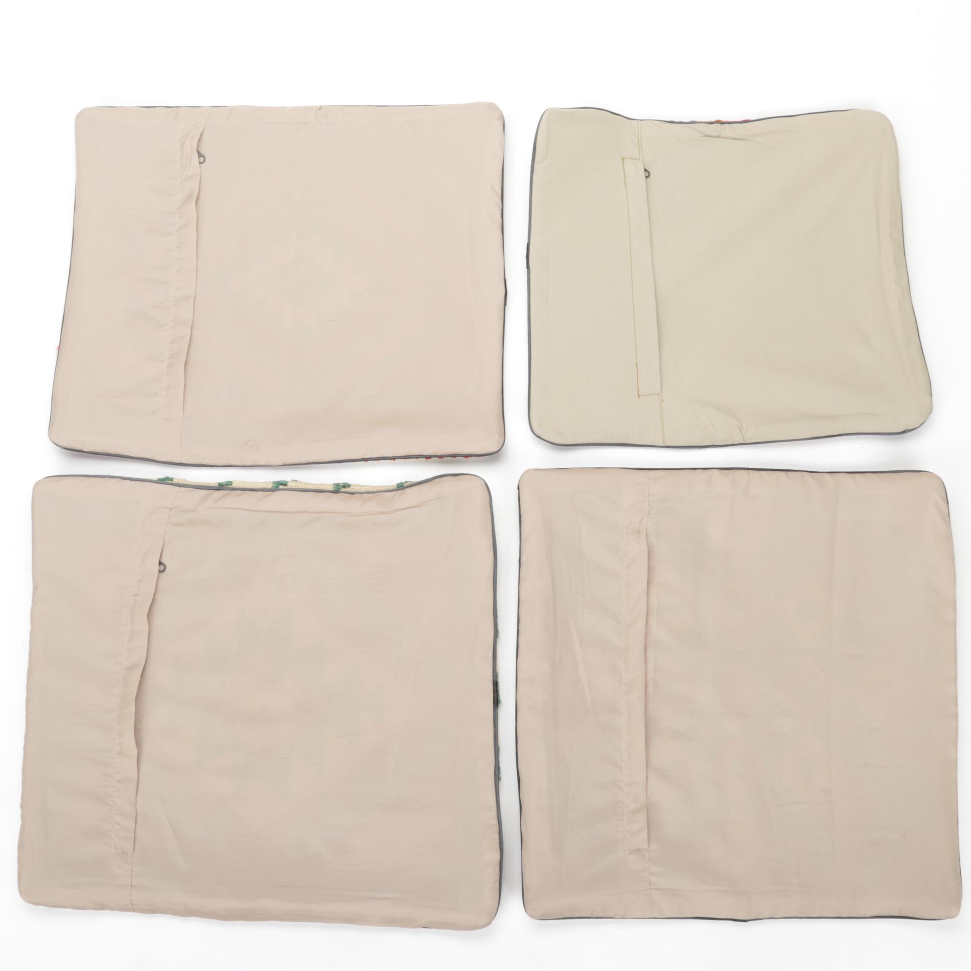 Handwoven Kilim Face Throw Pillow Covers