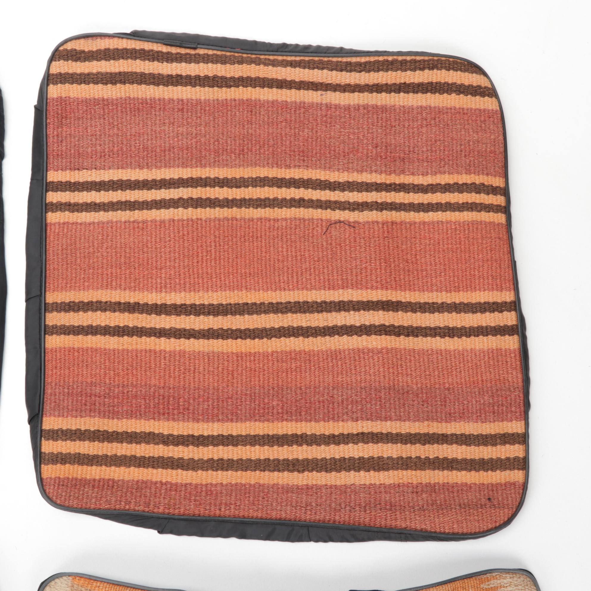 Handwoven Kilim Face Throw Pillow Covers