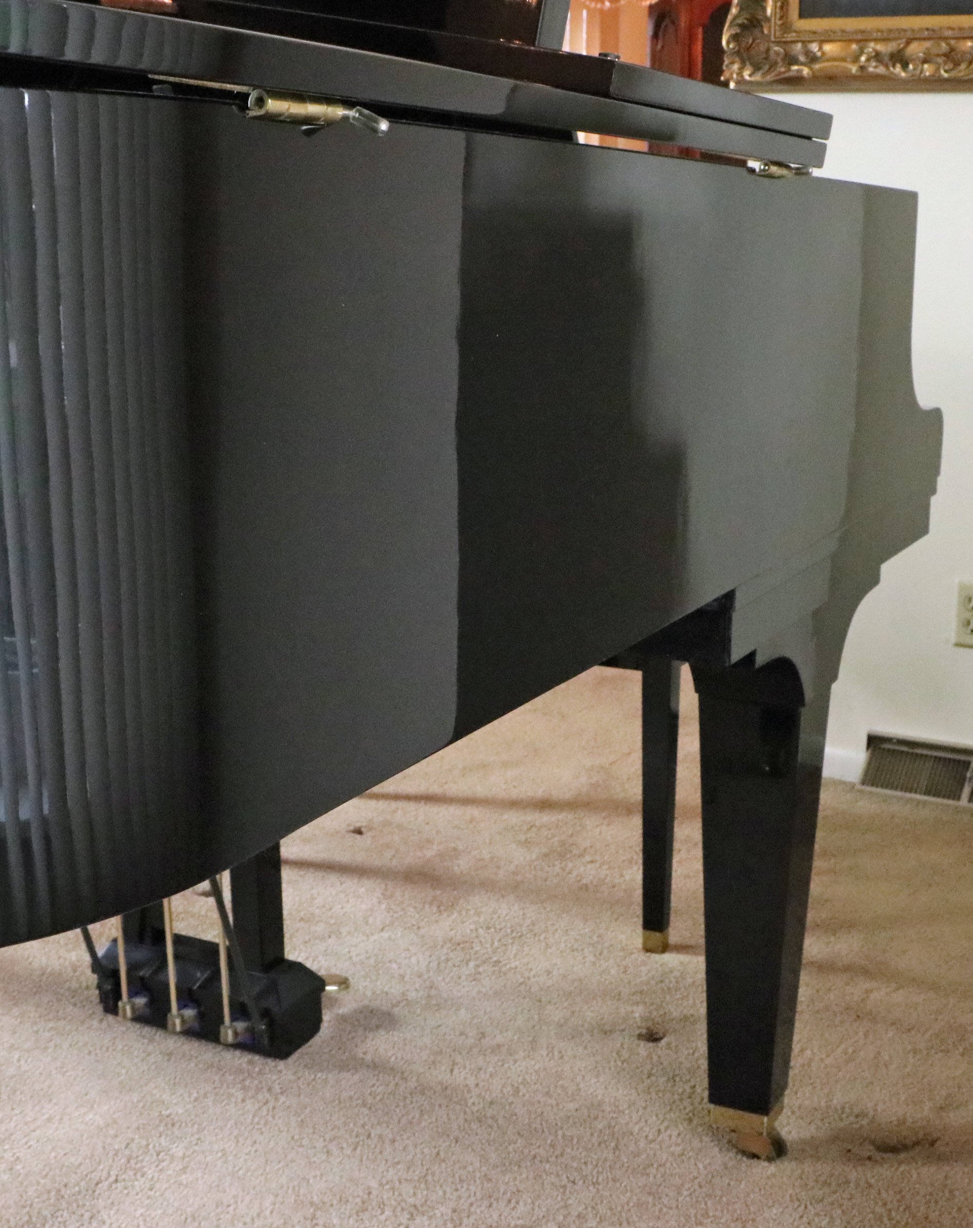 K. Kawai GE-1 Baby Grand Piano with Bench, 1989