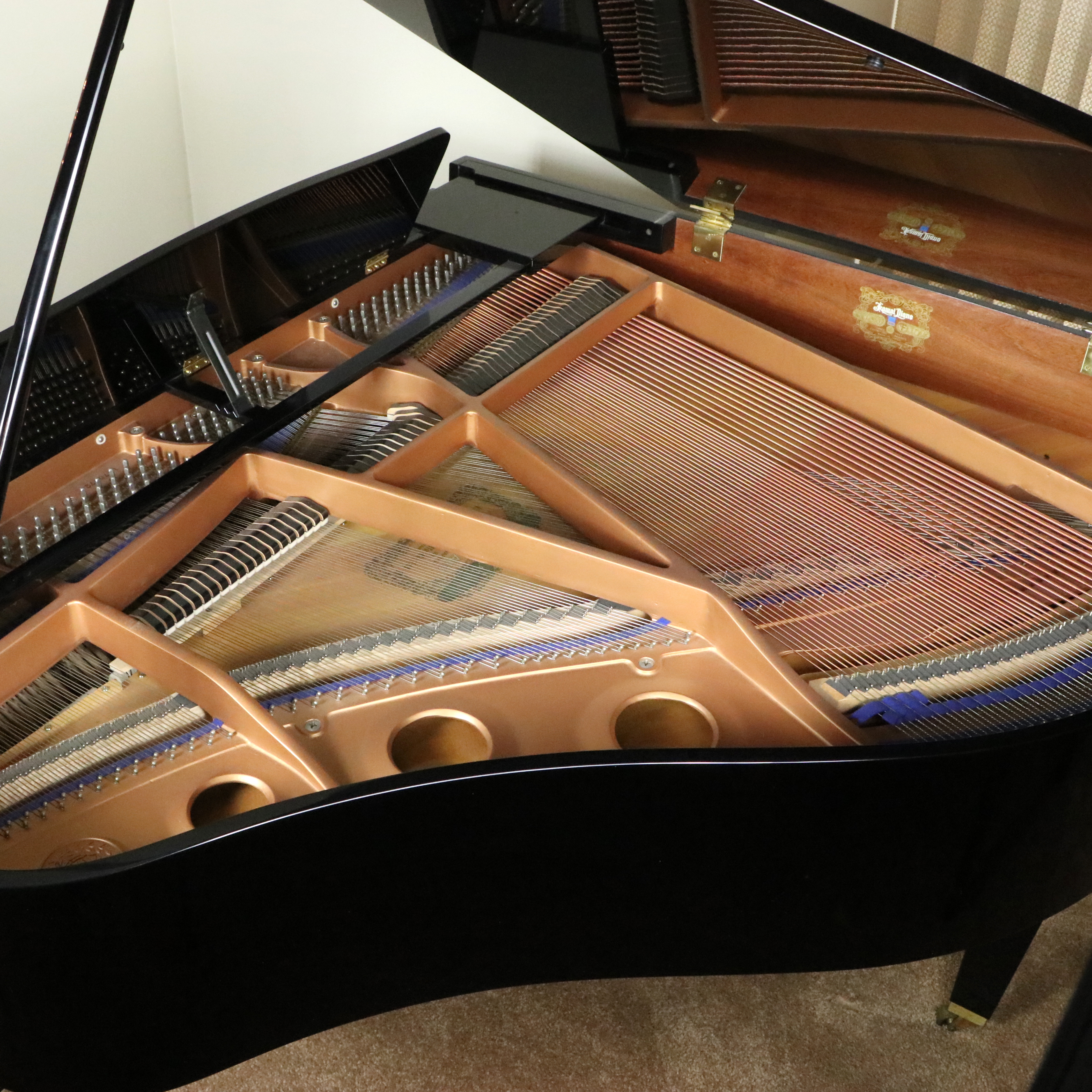 K. Kawai GE-1 Baby Grand Piano with Bench, 1989