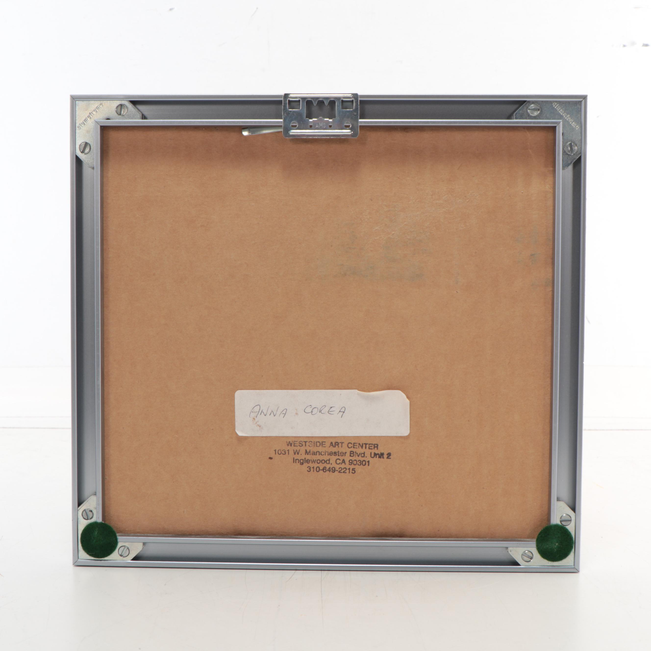 Willy Petersen Ink Drawing of Wee Forest Folk, Circa 2000