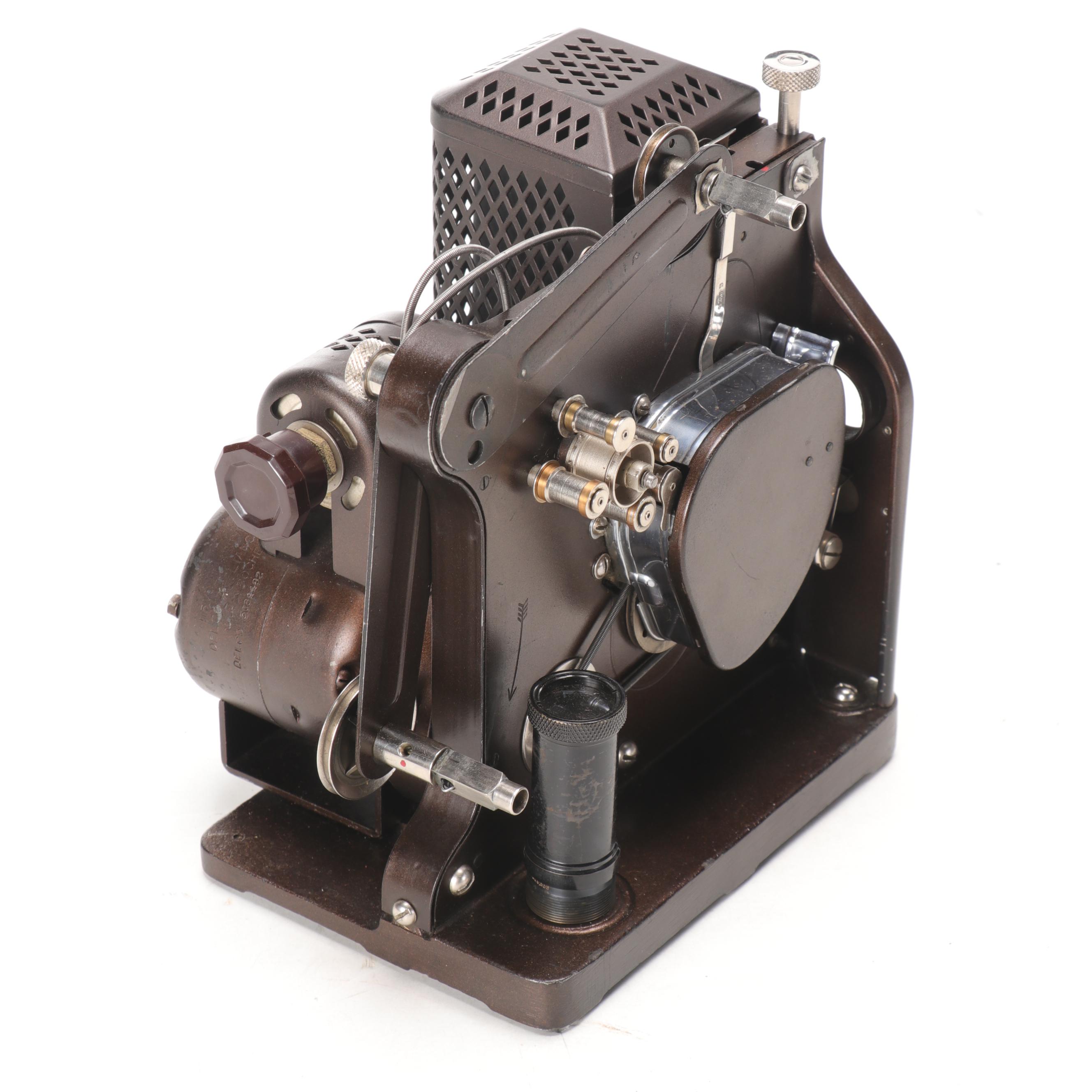 Eastman KodaK Co. Kodascope Model D Projector and Da-Lite Screen