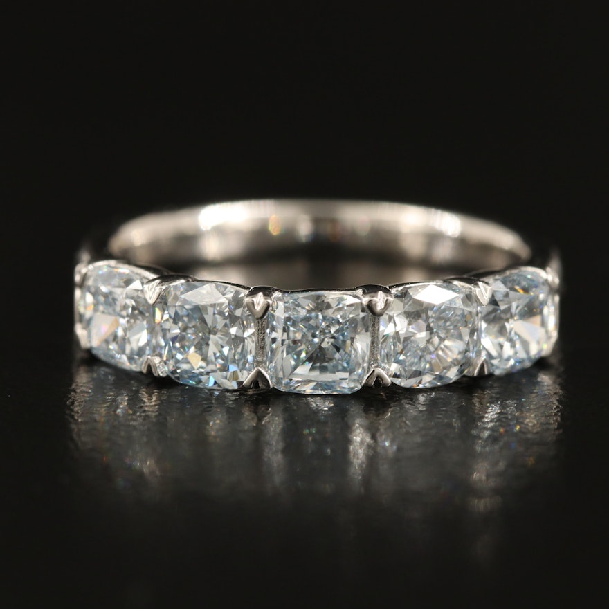 14K 2.27 CTW Lab Grown Diamond Band