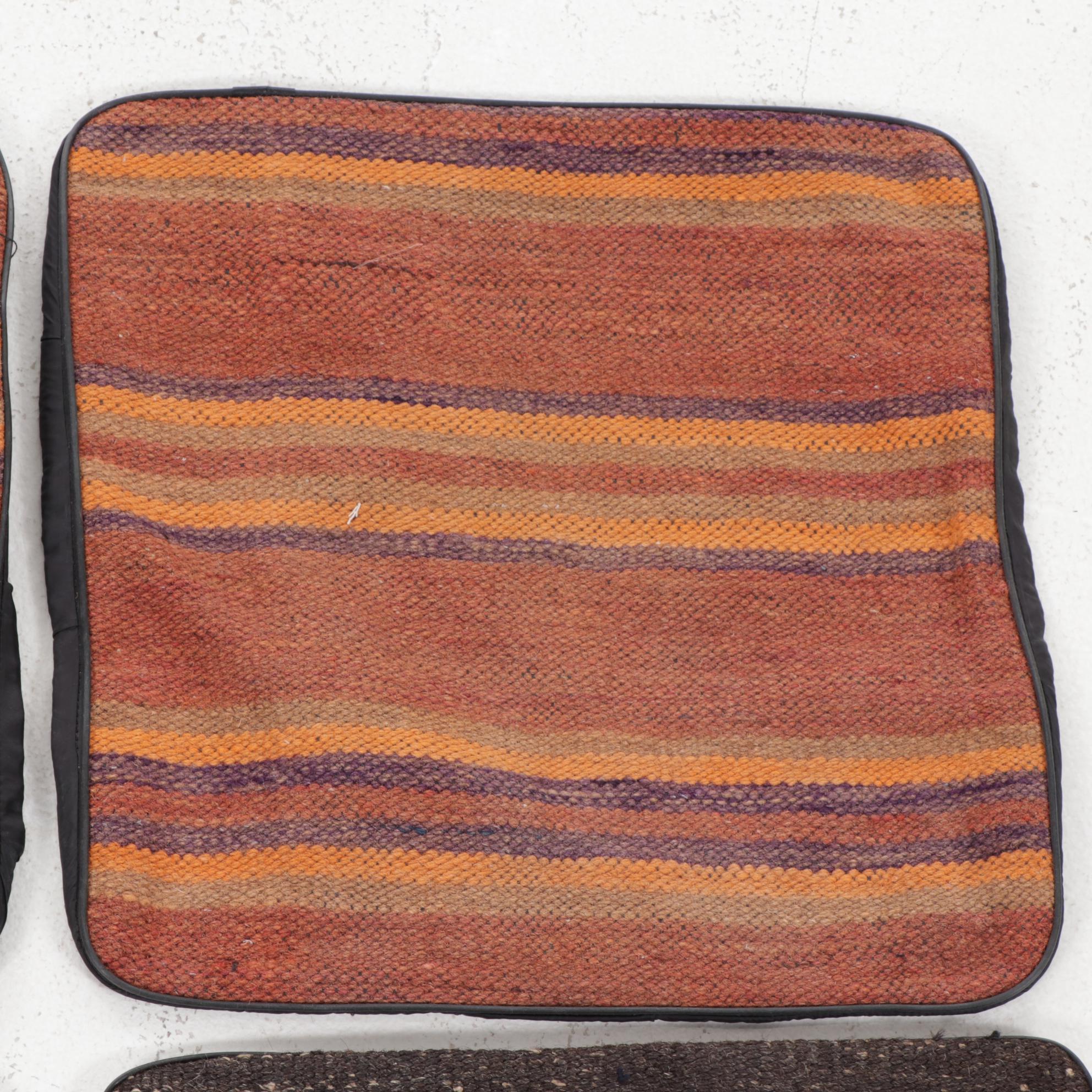 Handwoven Kilim Face Throw Pillow Covers