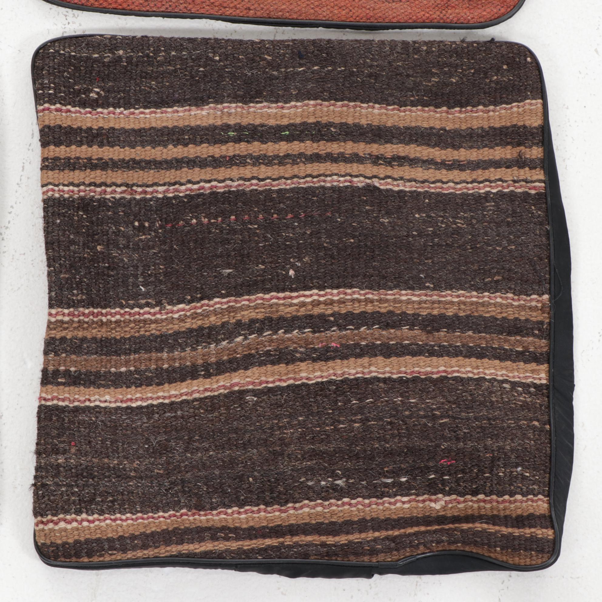 Handwoven Kilim Face Throw Pillow Covers