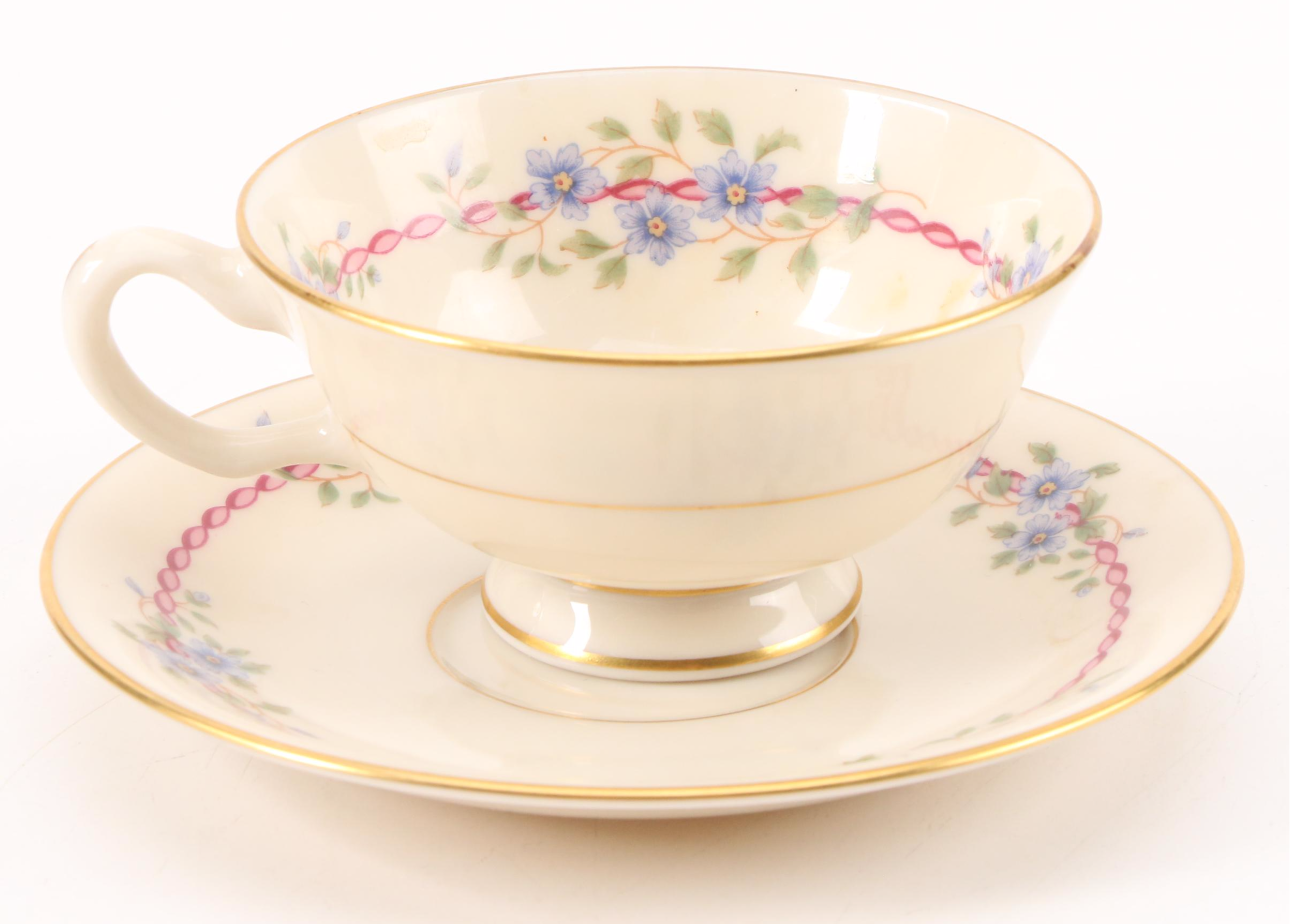 Lenox "Belvidere" Bone China Dinnerware, 1941–1978