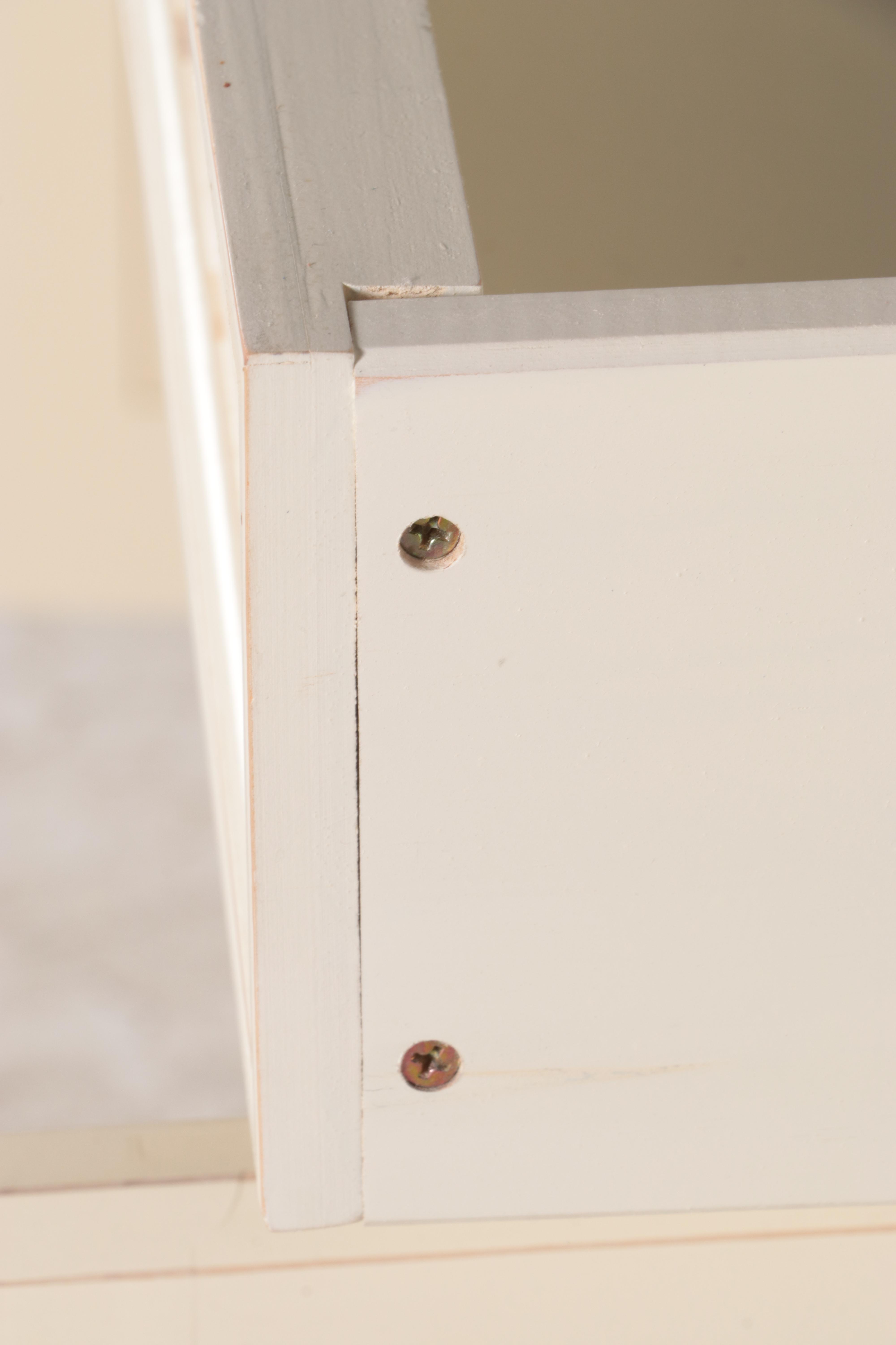 Ballard Designs Cream-Painted Drop-Leaf Kitchen Island