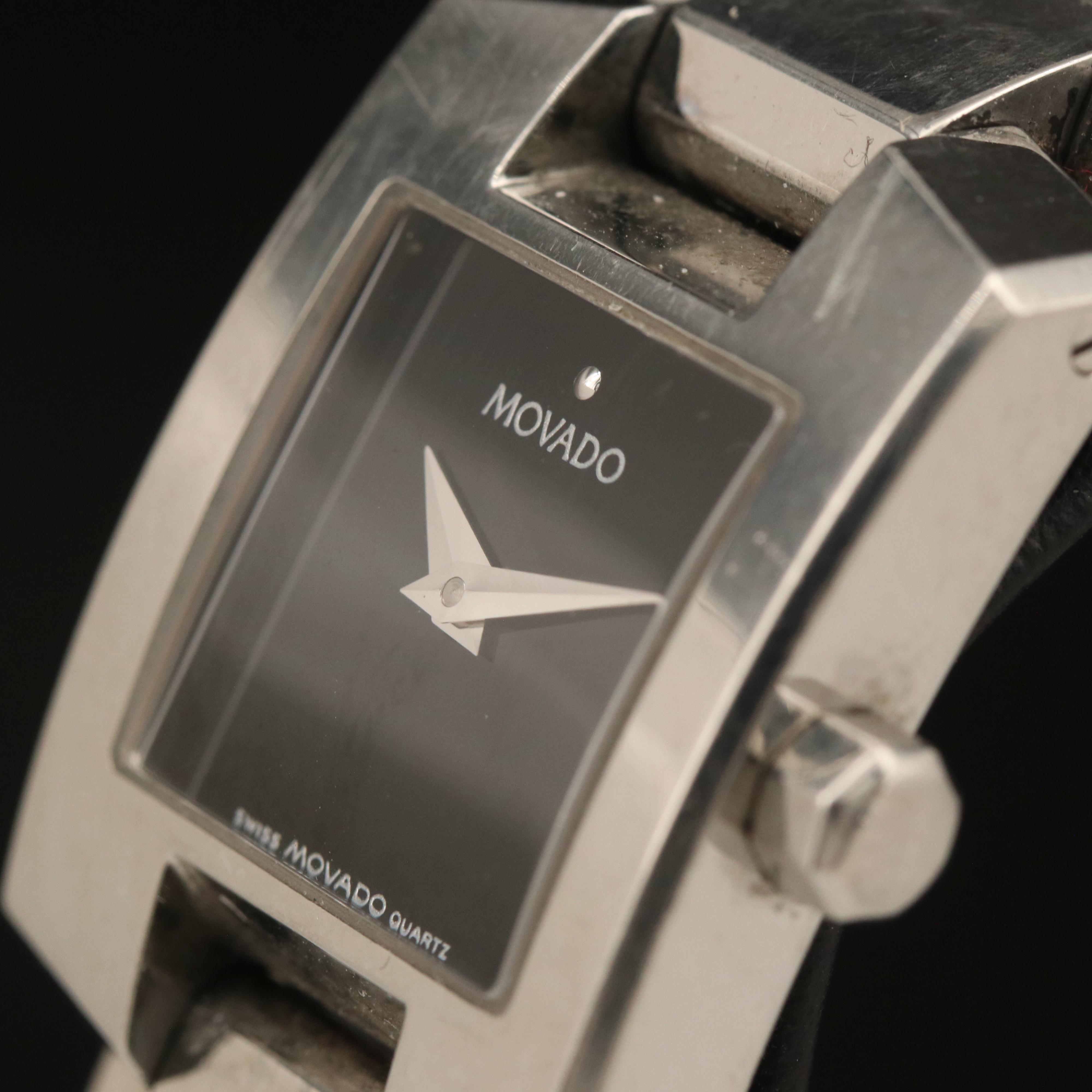 Movado Eliro Stainless Steel Wriswatch