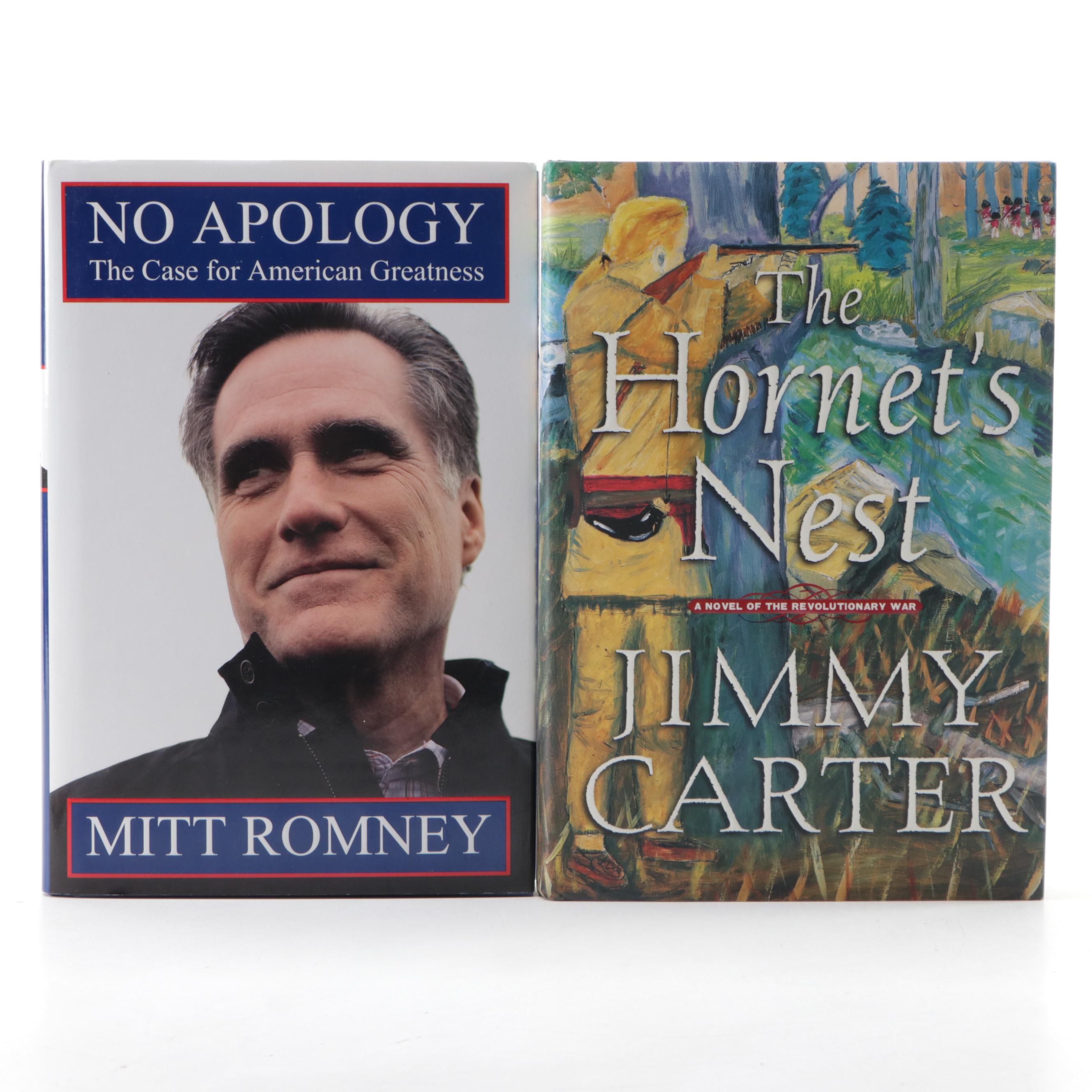 Signed First Edition "The Hornet's Nest" by Jimmy Carter and More