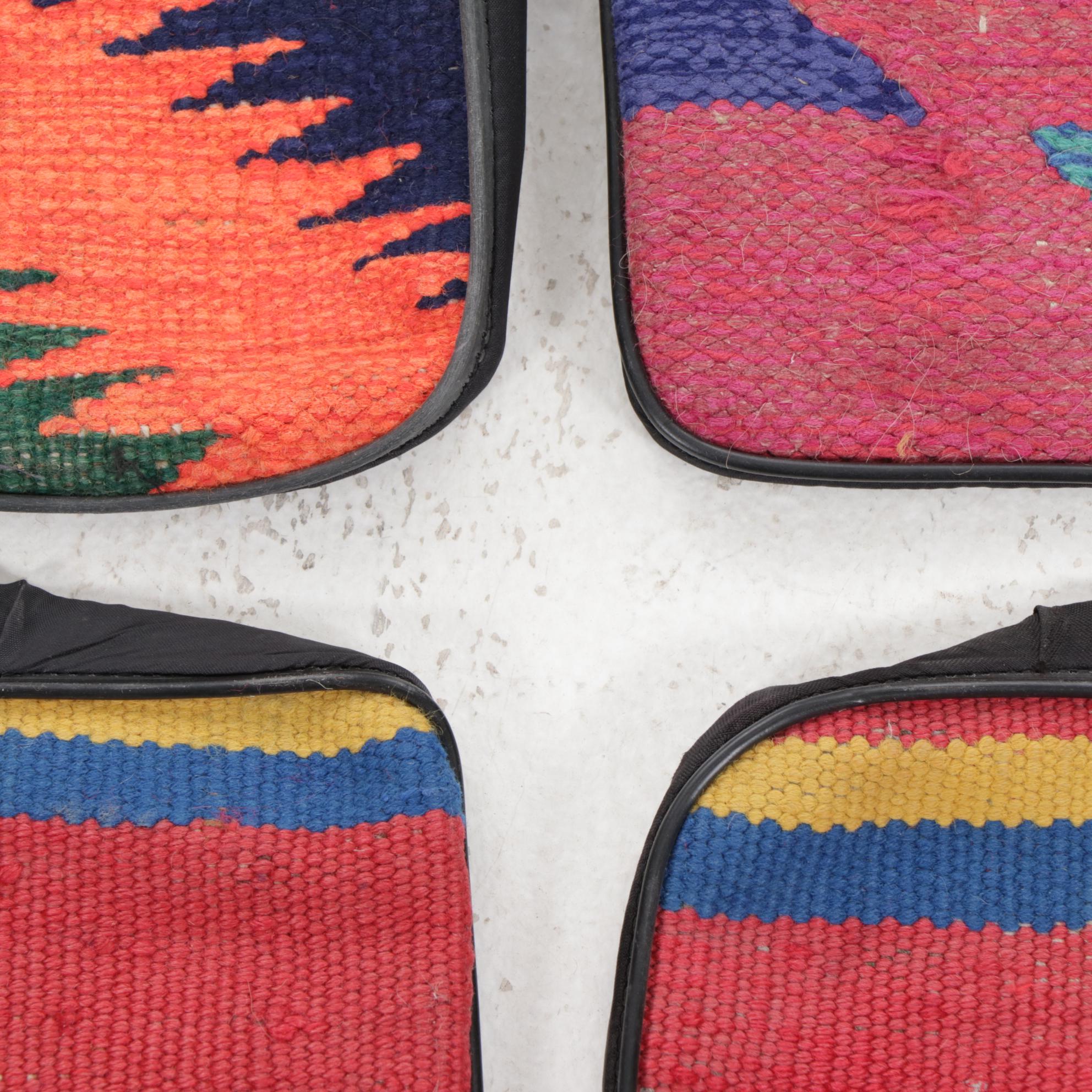 Handwoven Kilim Face Throw Pillow Covers