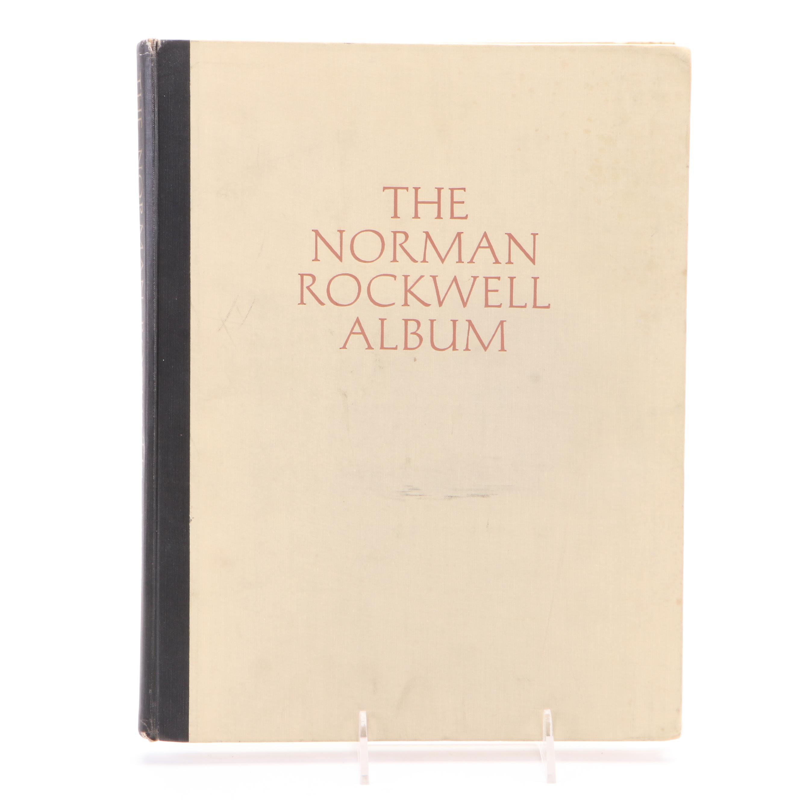 Signed First Edition "The Norman Rockwell Album" and More Norman Rockwell Books
