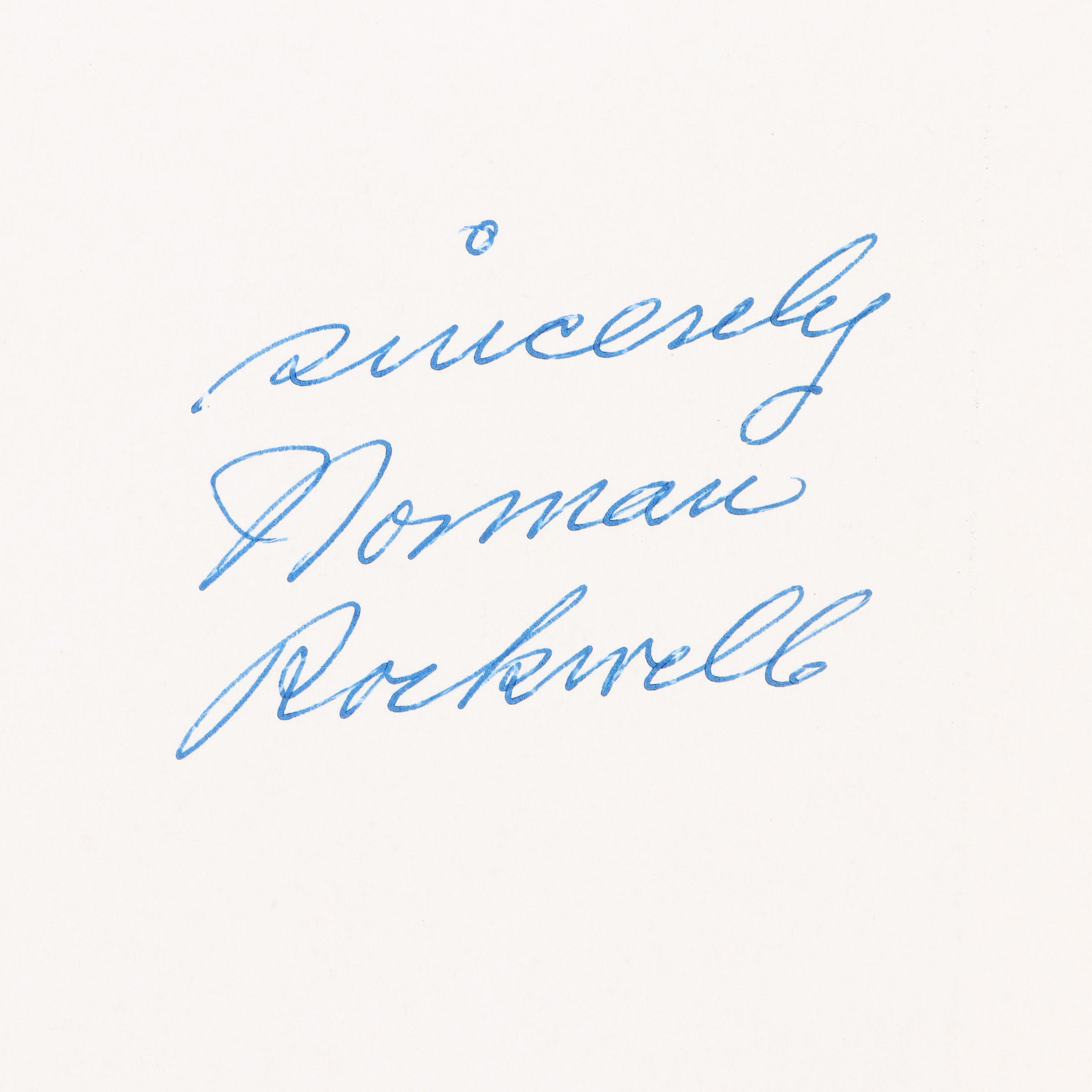 Signed First Edition "The Norman Rockwell Album" and More Norman Rockwell Books