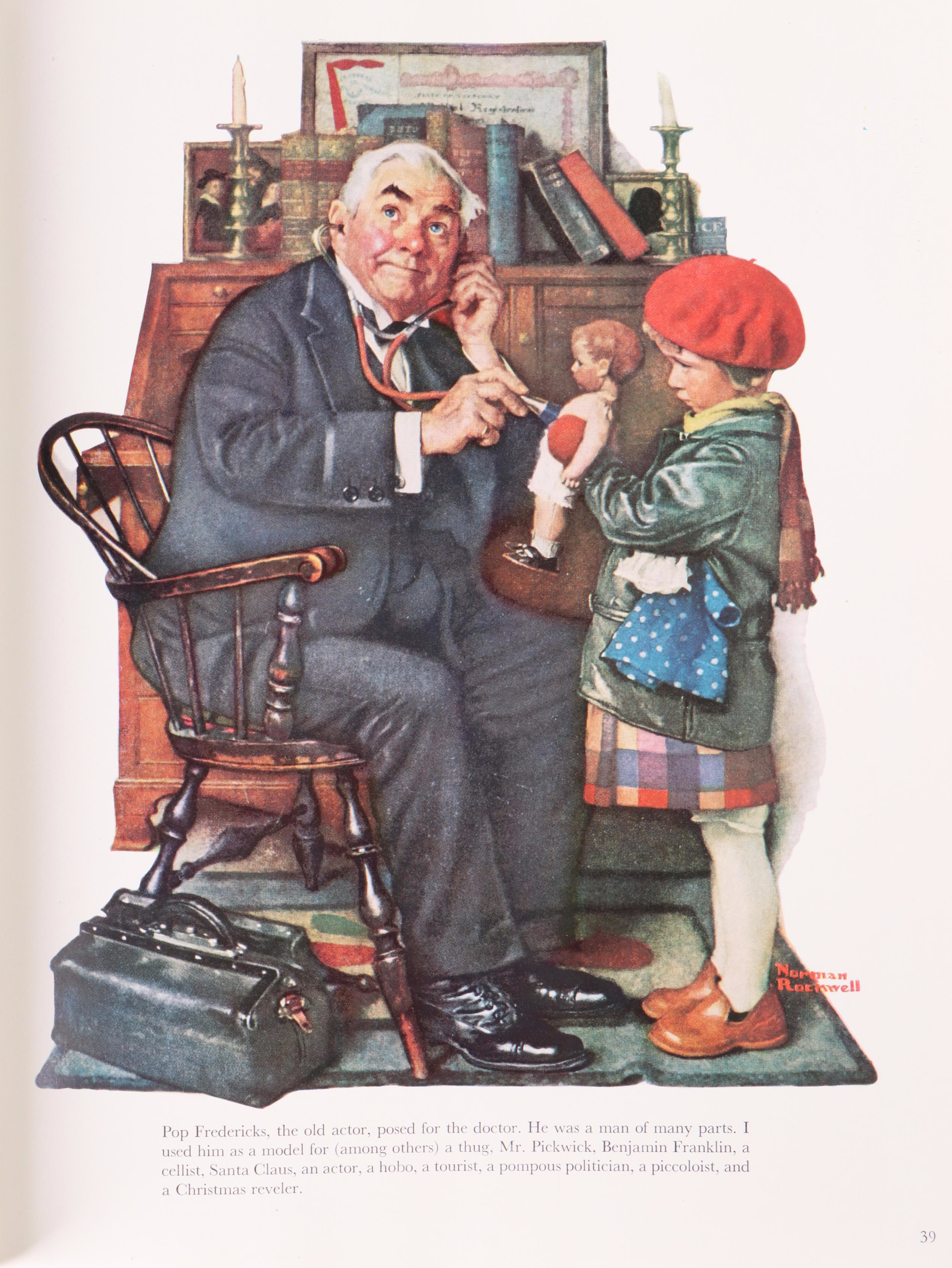 Signed First Edition "The Norman Rockwell Album" and More Norman Rockwell Books