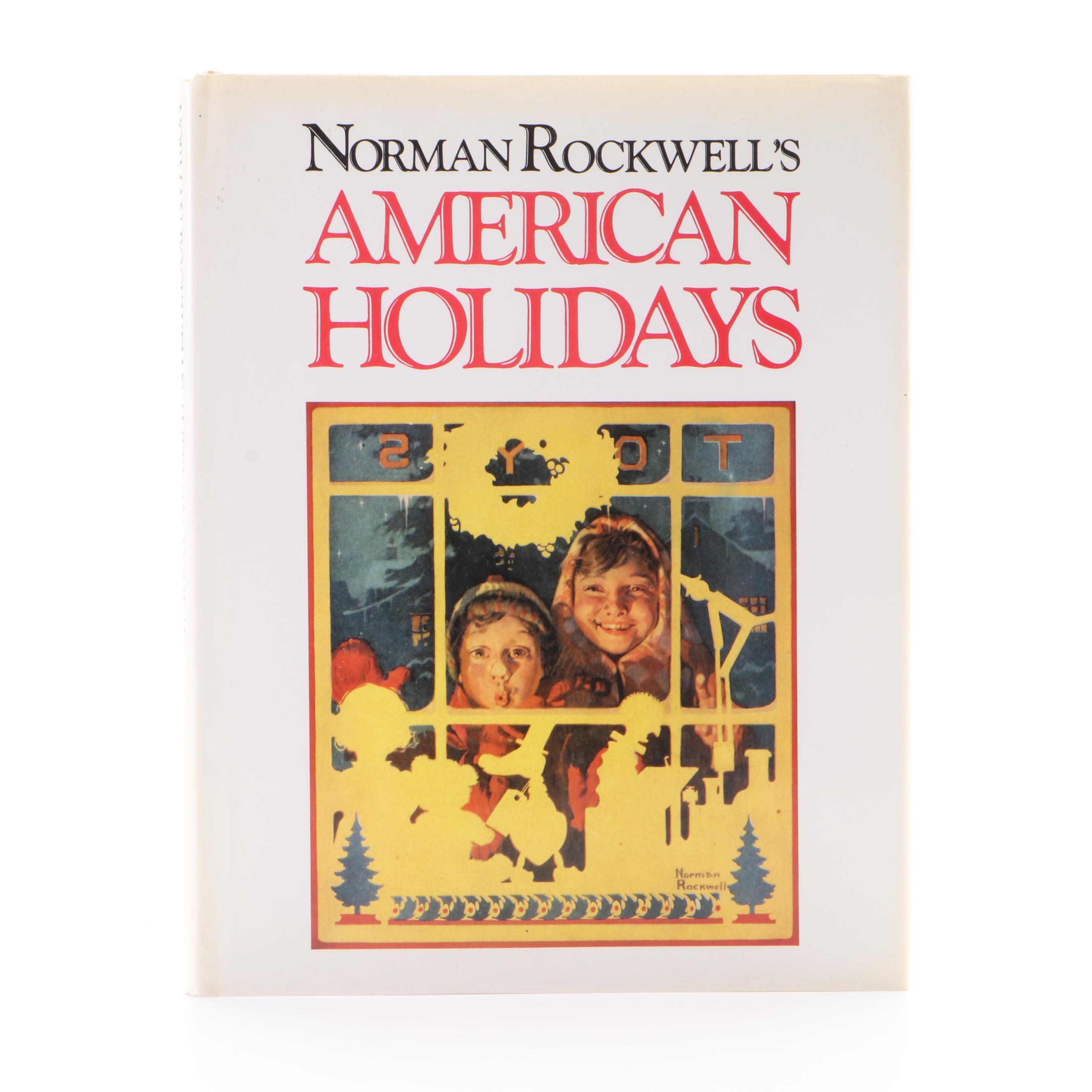Signed First Edition "The Norman Rockwell Album" and More Norman Rockwell Books