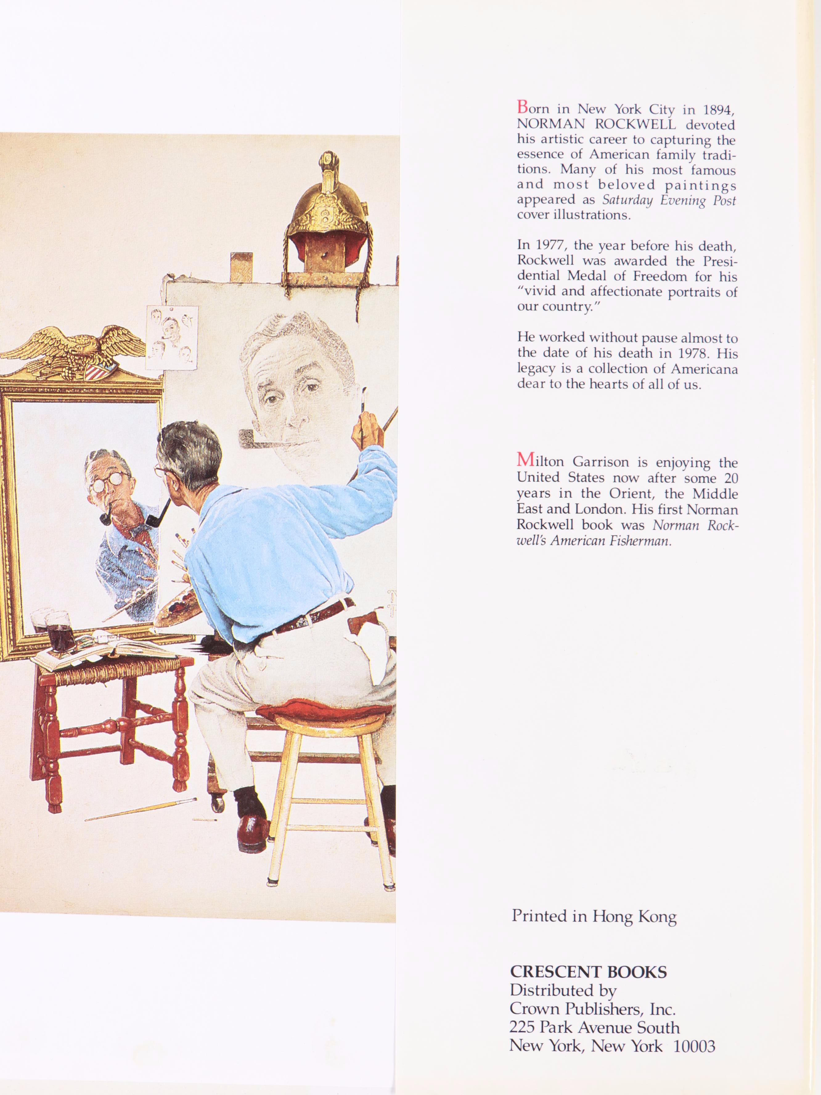 Signed First Edition "The Norman Rockwell Album" and More Norman Rockwell Books