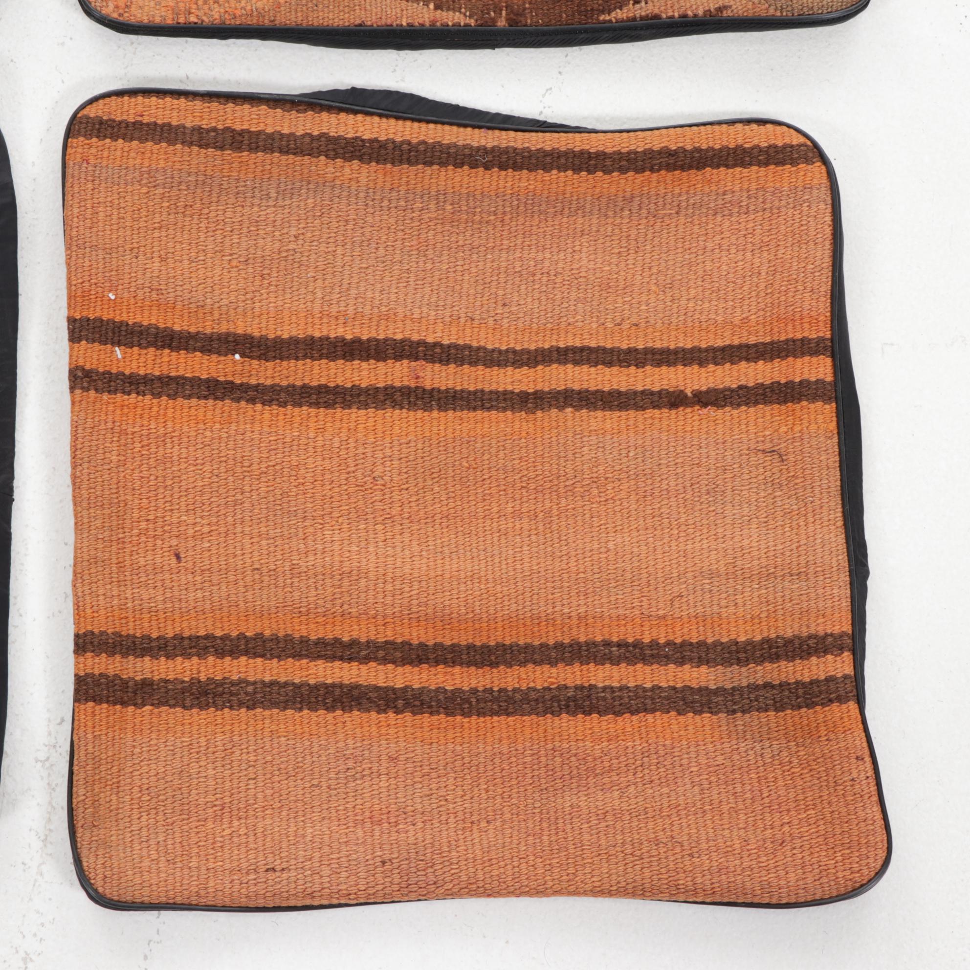 Handwoven Kilim Face Throw Pillow Covers