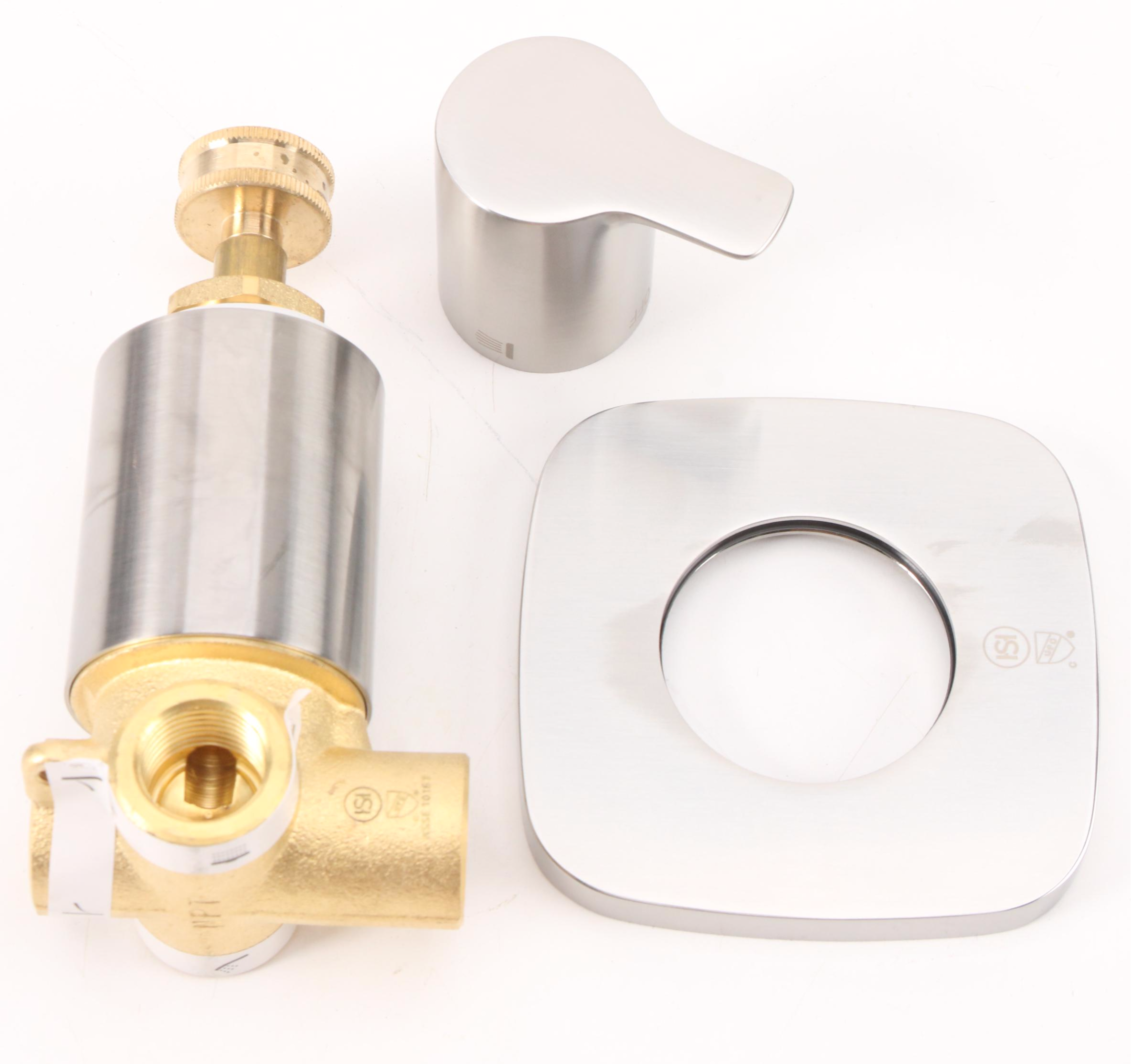 Thermostatic Shower System with Body Sprayers, Hand Shower, Tile-In Shower Drain