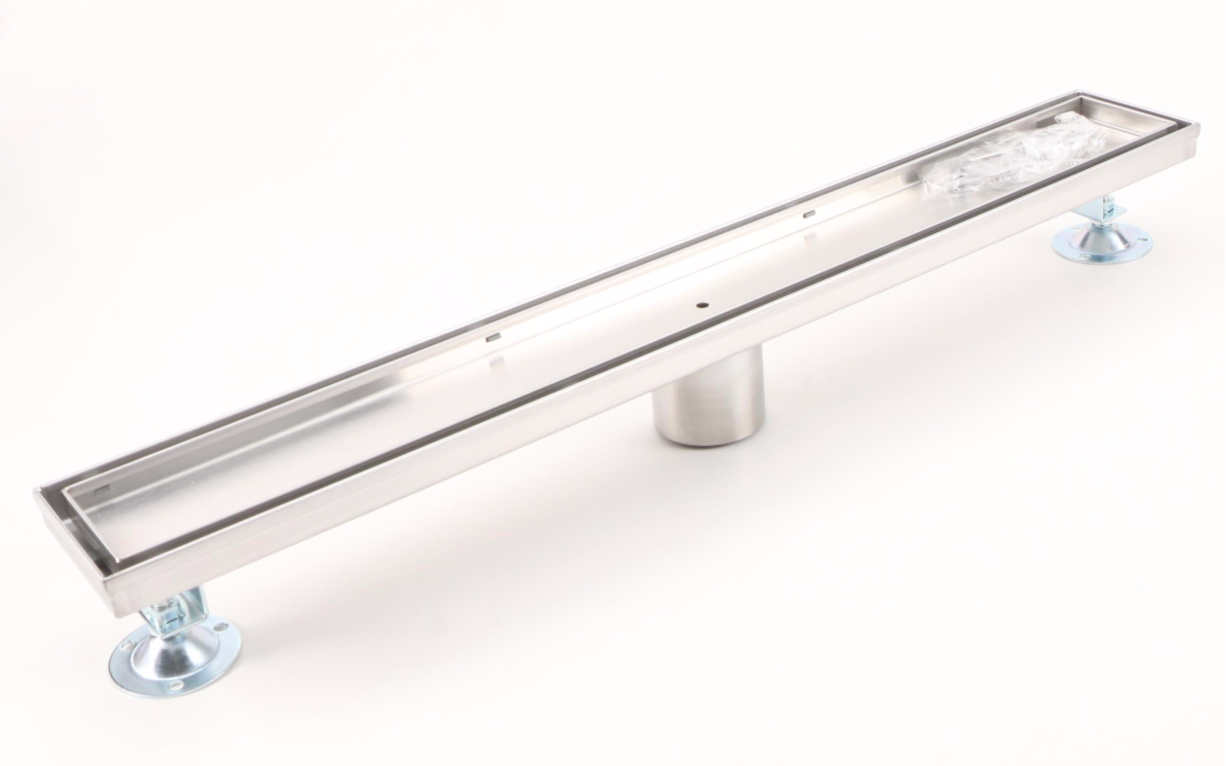 Thermostatic Shower System with Body Sprayers, Hand Shower, Tile-In Shower Drain