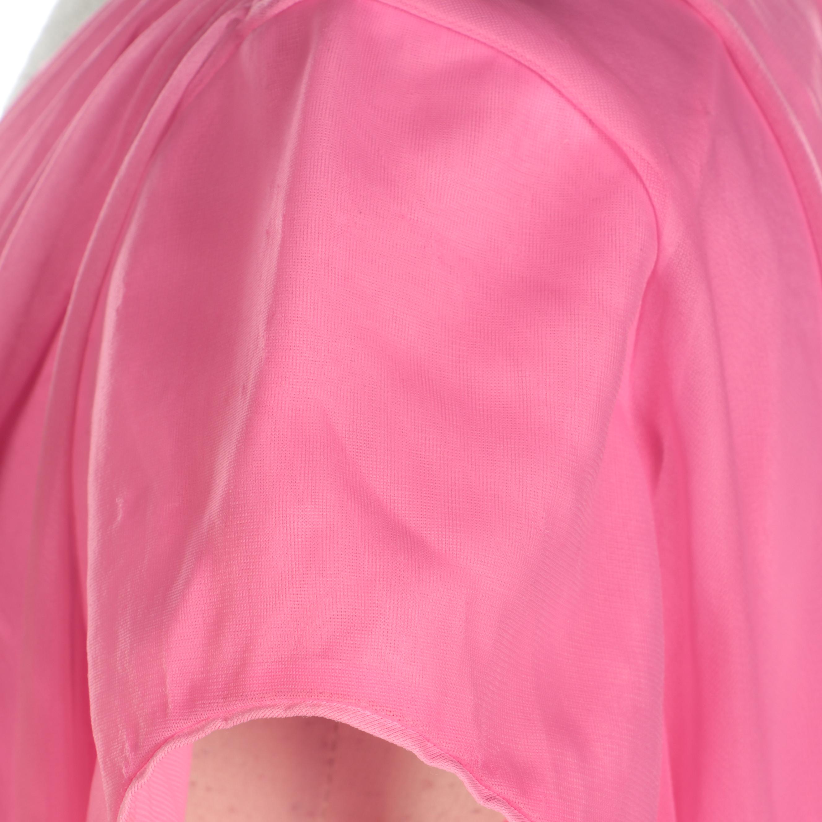 Lucie Ann Beverly Hills Nylon Chiffon Short Sleeve Robes, 1960s