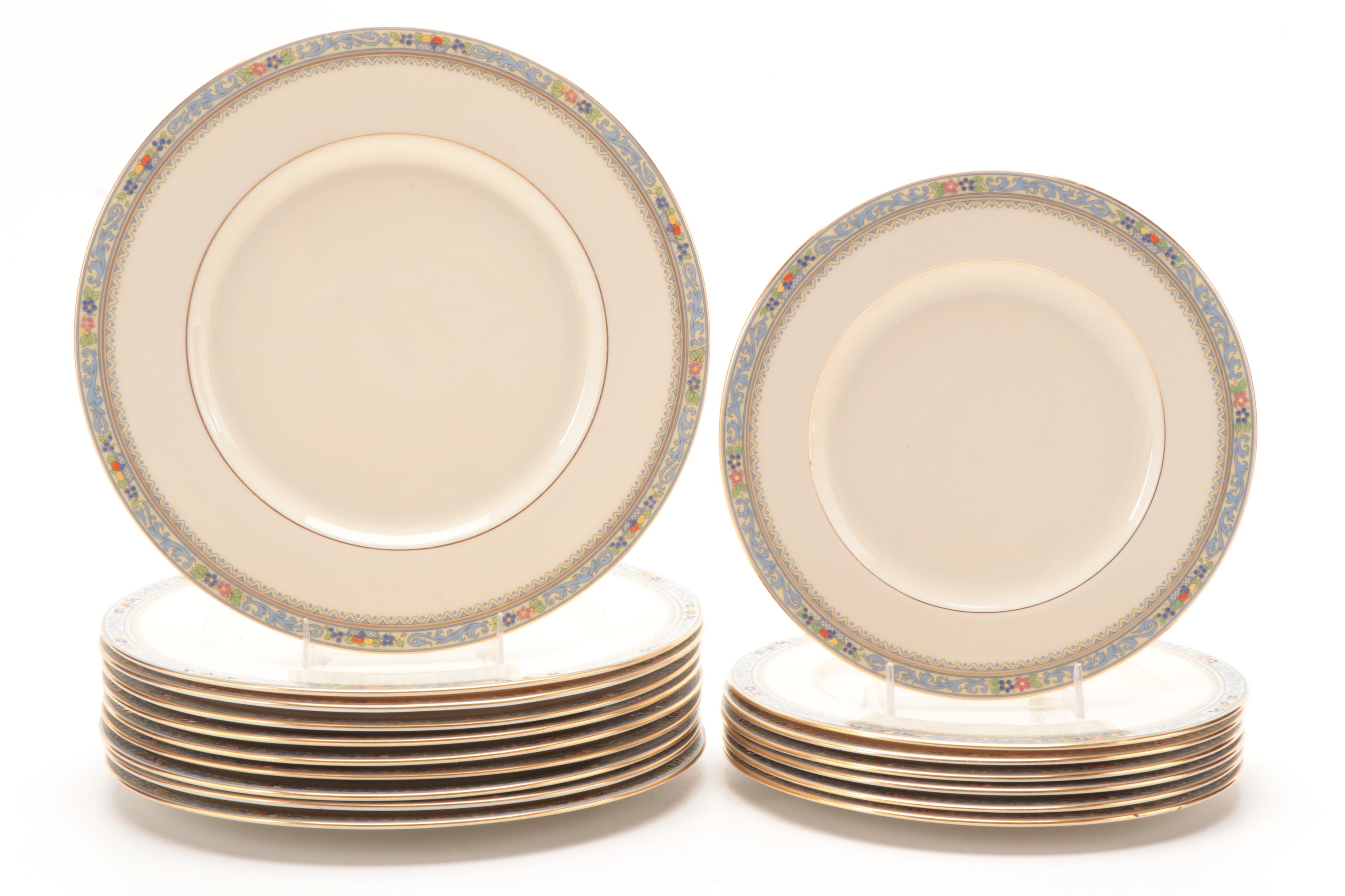 Lenox "Trent" Bone China Dinnerware, Early to Mid-20th Century