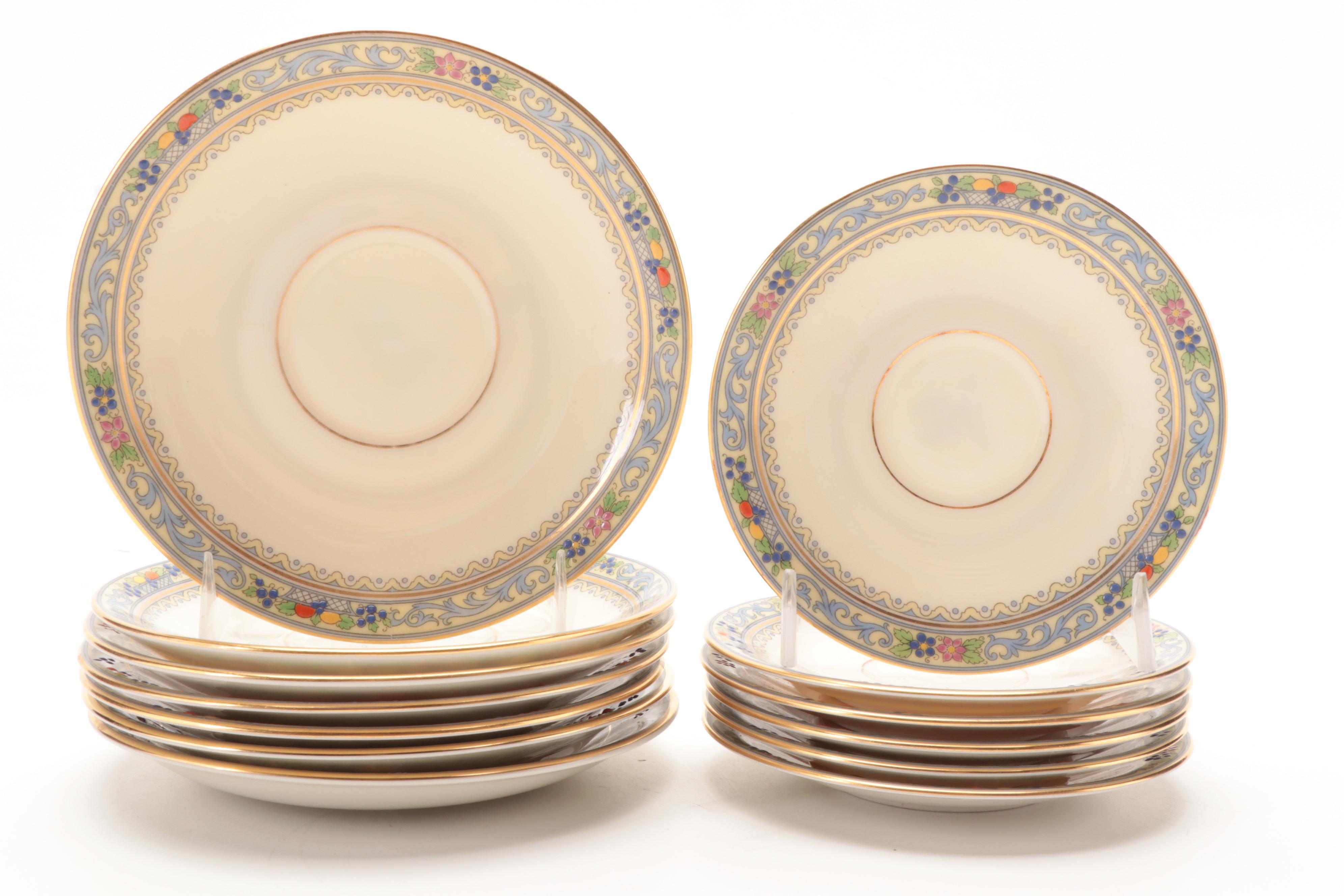 Lenox "Trent" Bone China Dinnerware, Early to Mid-20th Century