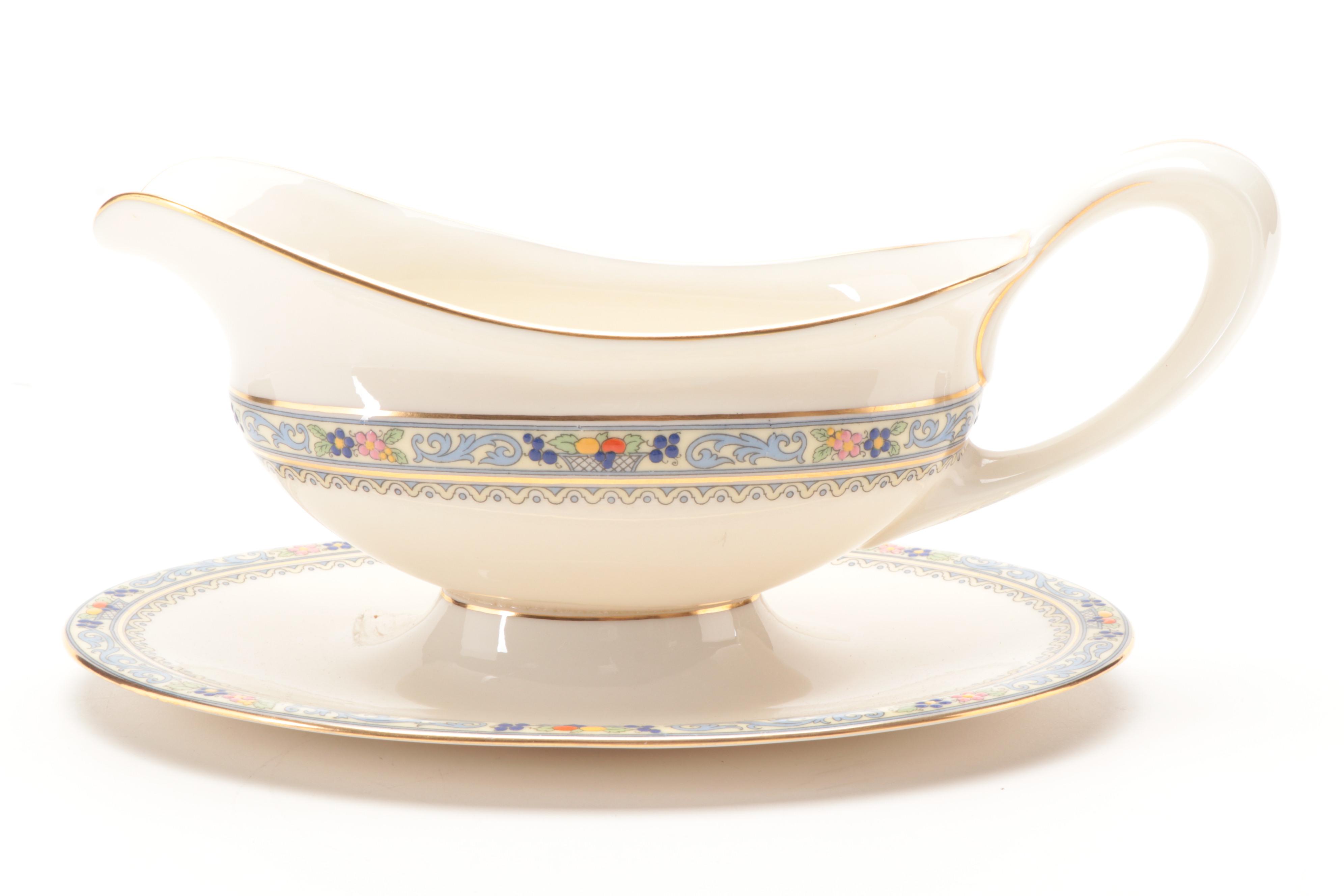Lenox "Trent" Bone China Dinnerware, Early to Mid-20th Century