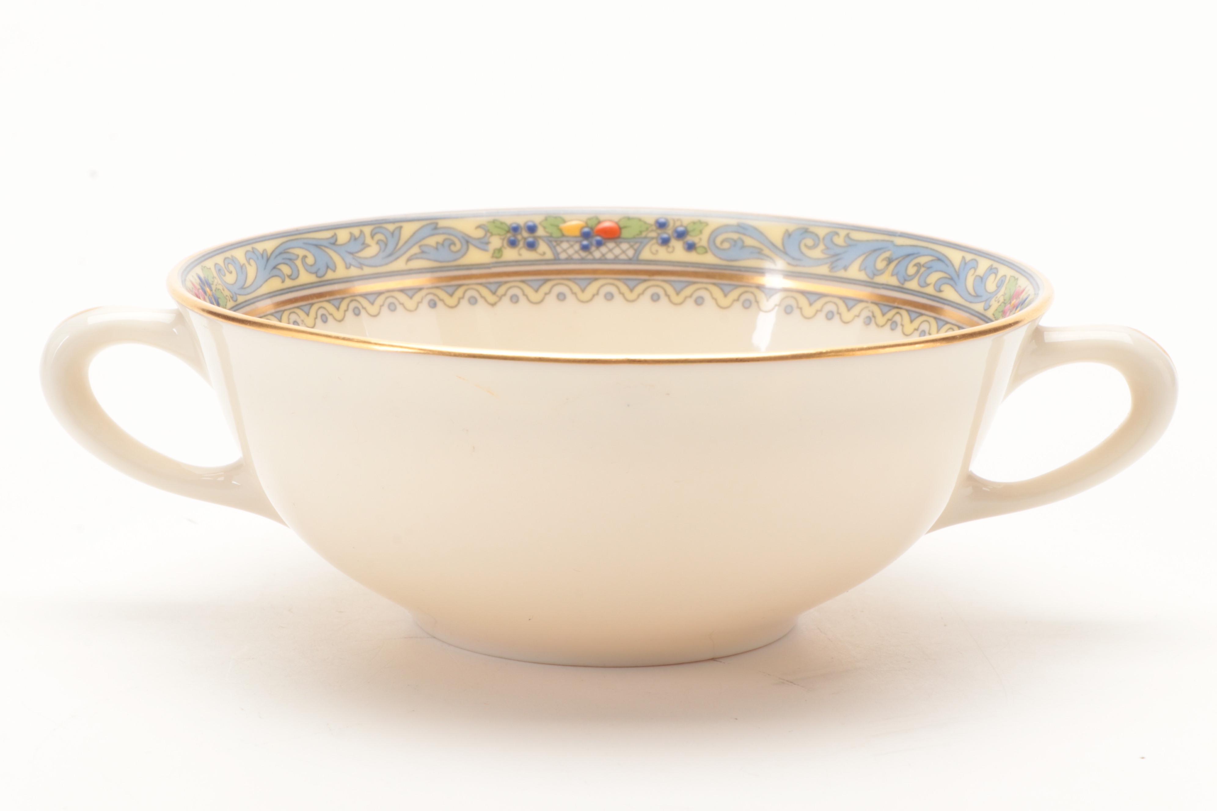 Lenox "Trent" Bone China Dinnerware, Early to Mid-20th Century