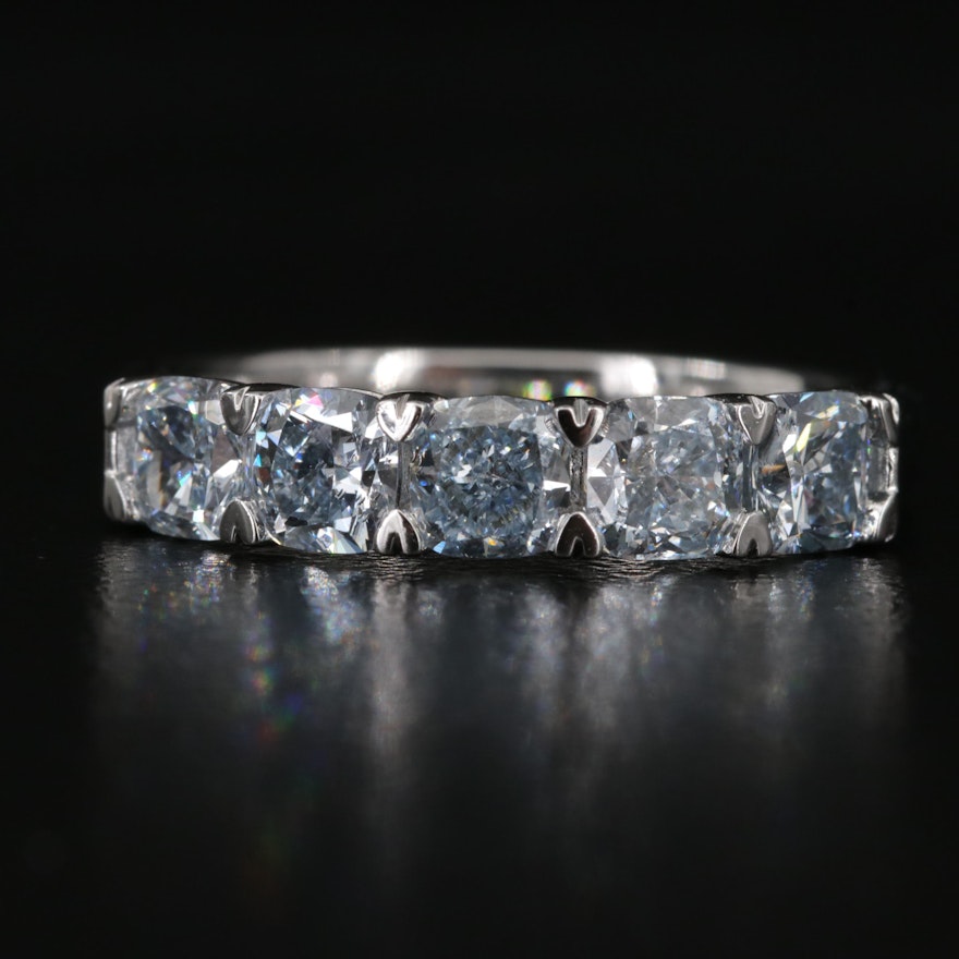 14K 1.65 CTW Lab Grown Diamond Band