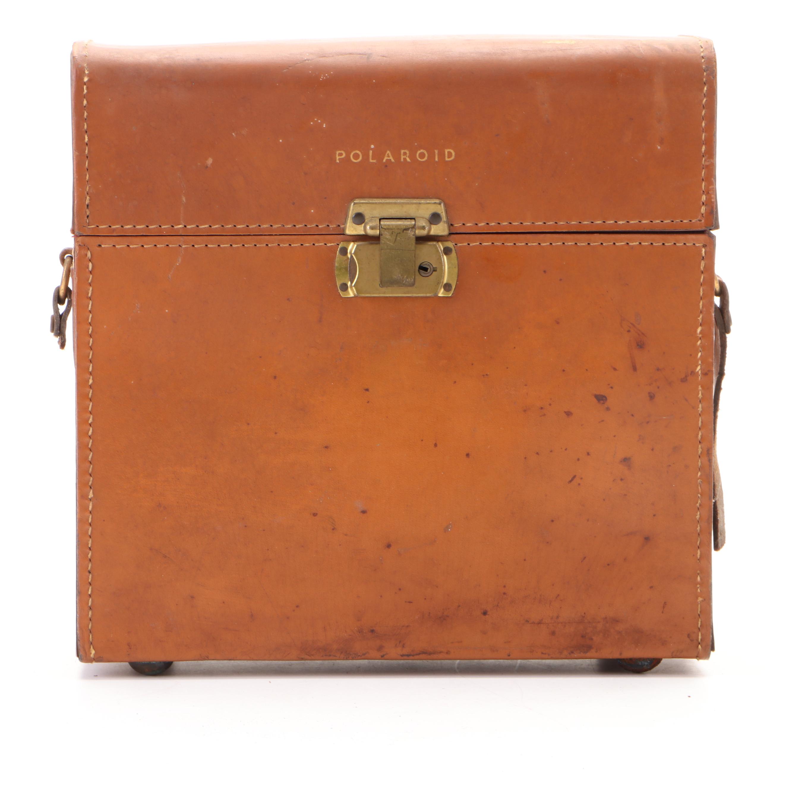 Polaroid Model 95B, Keystone K Twenty and Other Cameras and Bags