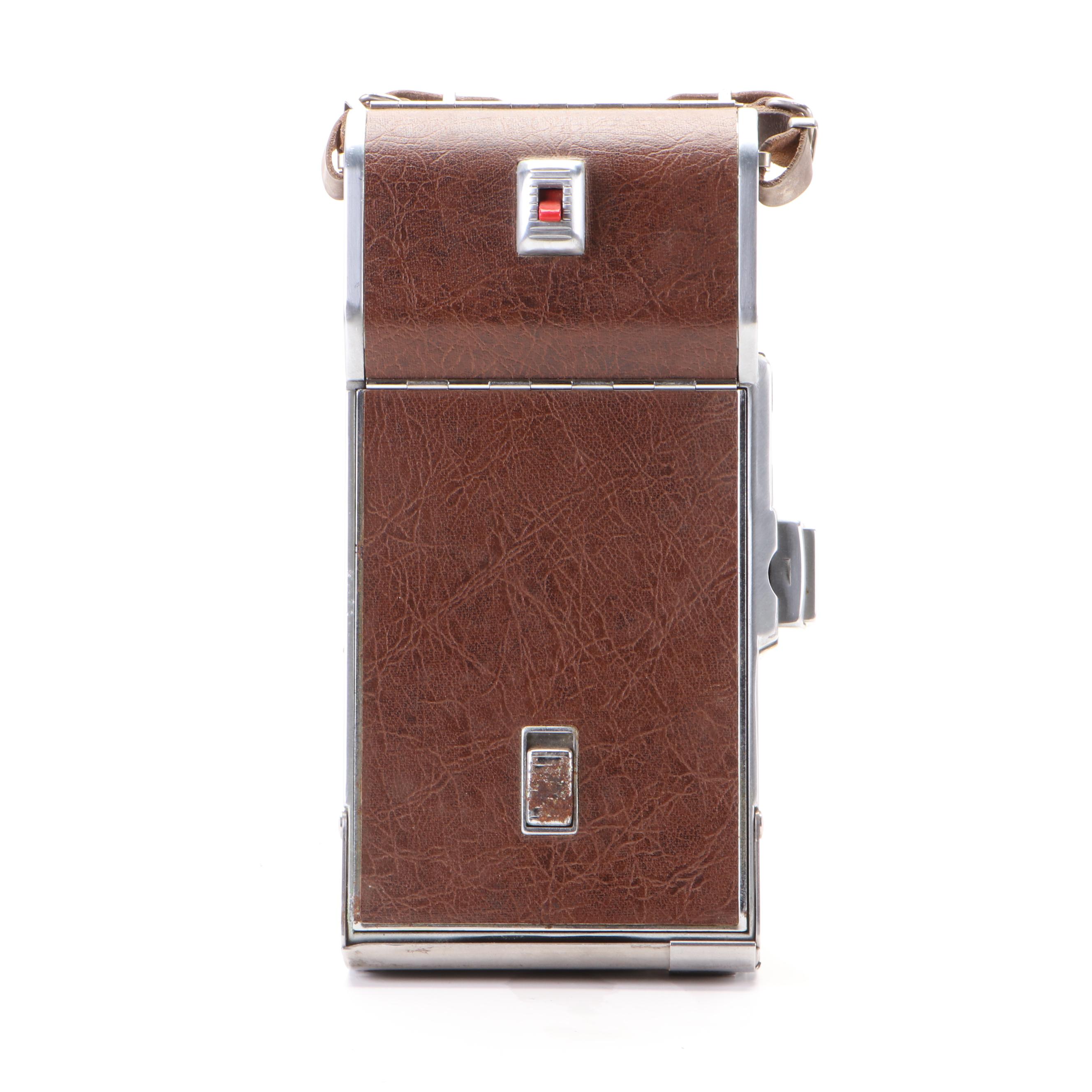 Polaroid Model 95B, Keystone K Twenty and Other Cameras and Bags