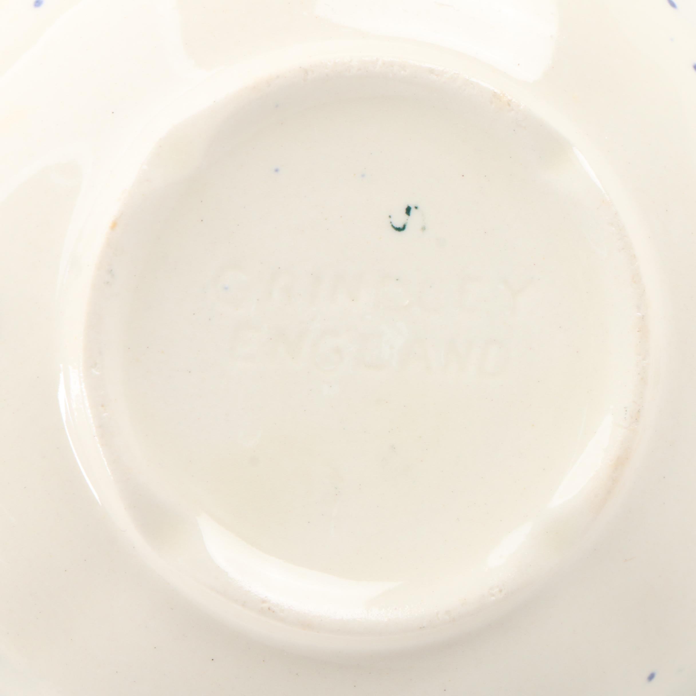 Grindley "Tewkesbury" Cream Petal Ceramic Dinnerware, Early to Mid-20th Century