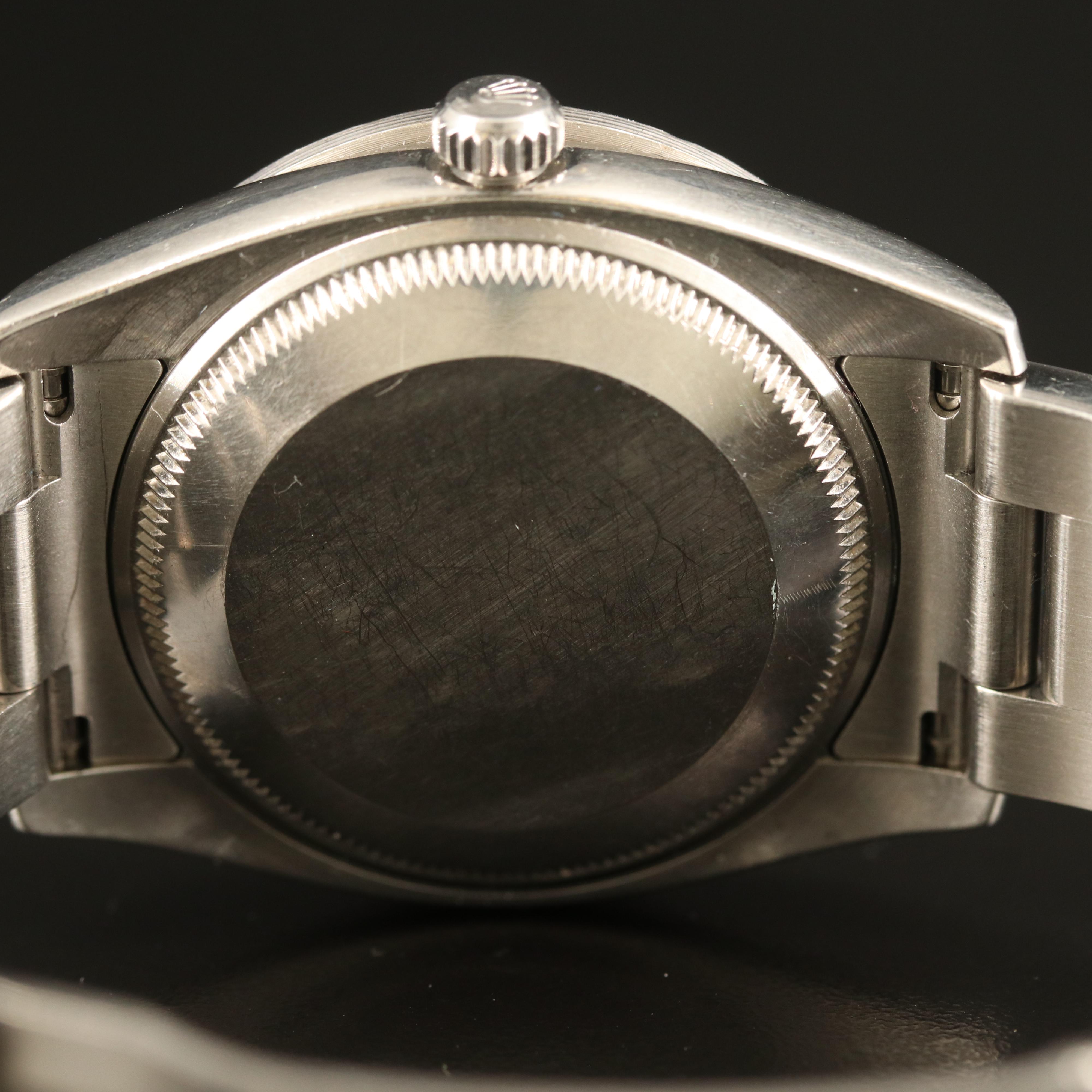 2006 Rolex Air-King 1.54 CTW Diamond Bezel Watch