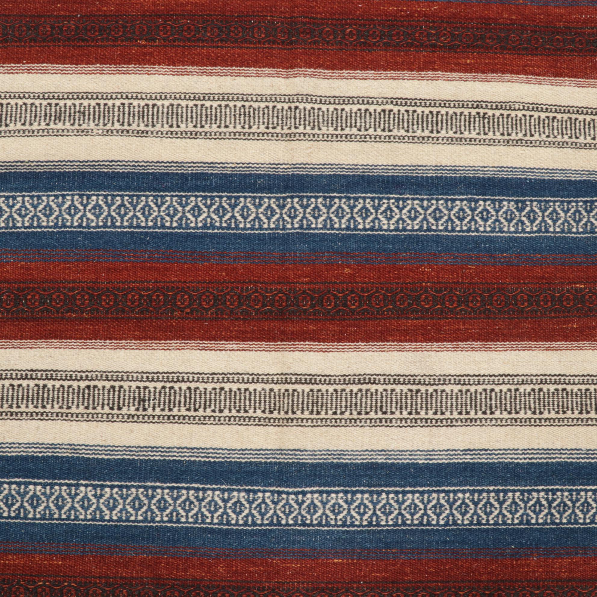 3' x 5'5 Handwoven Mexican Area Rug