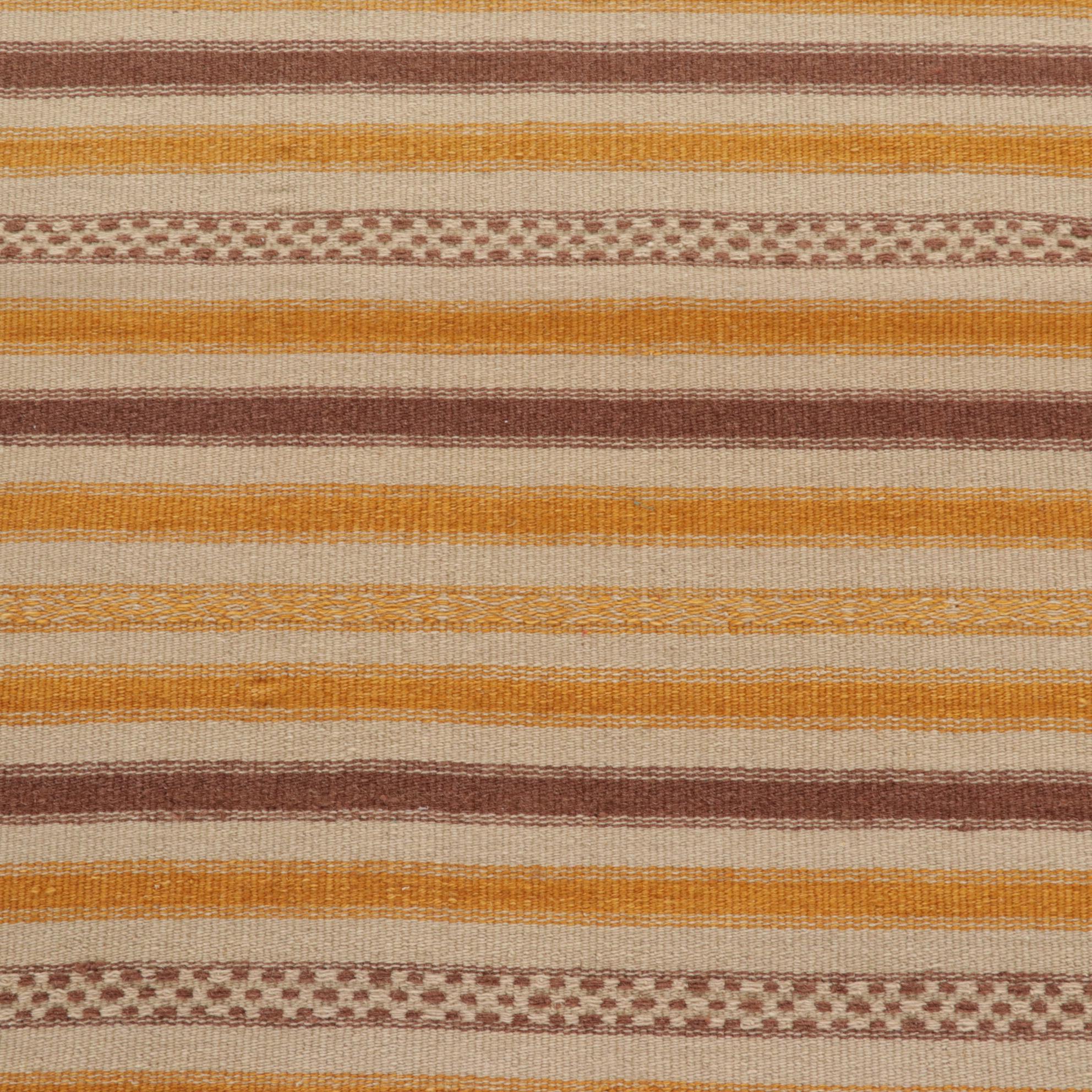 2'9 x 5'2 Handwoven Geometric Kilim Accent Rug