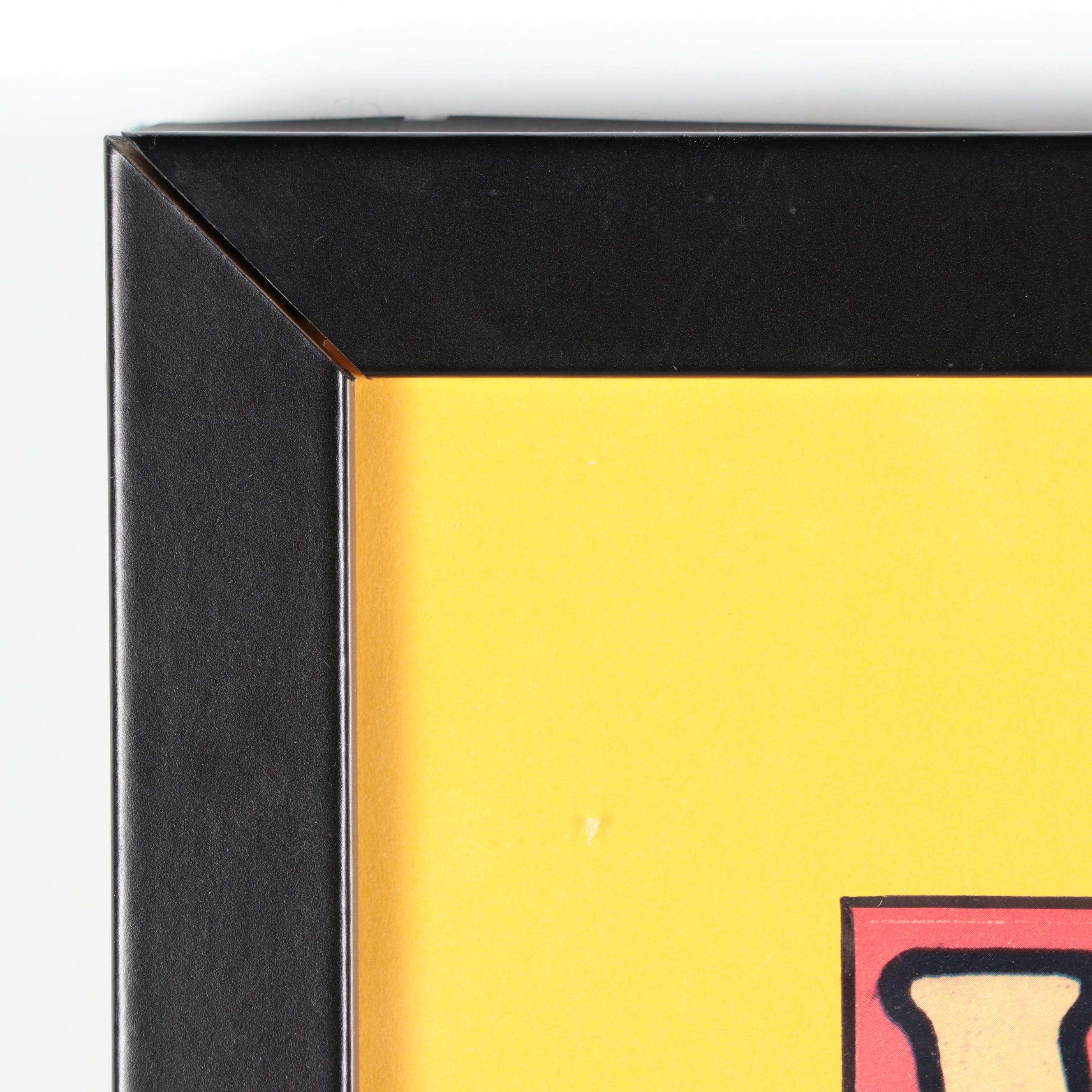 Offset Lithograph Poster Featuring Titanic "White Star Line"