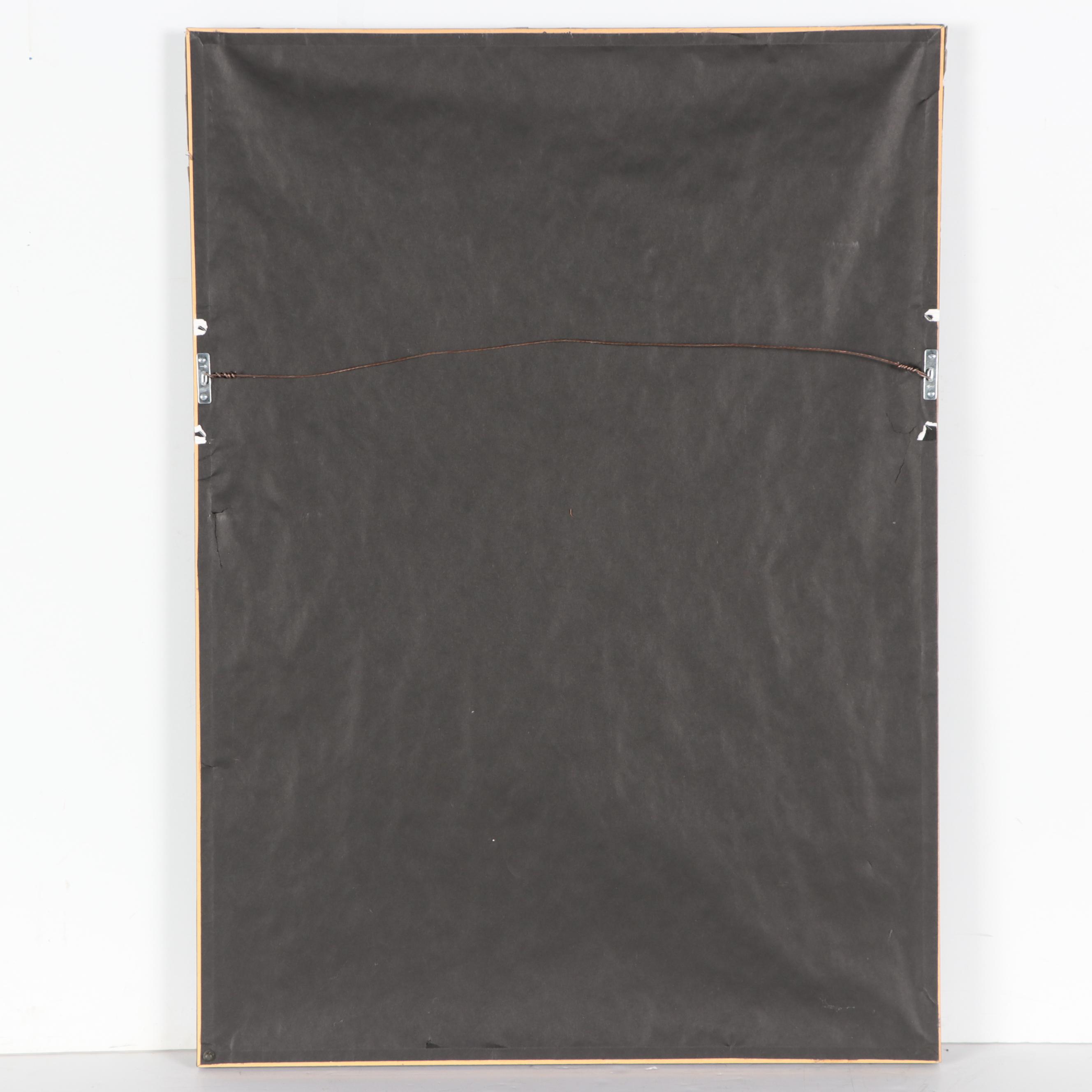 Offset Lithograph Poster Featuring Titanic "White Star Line"