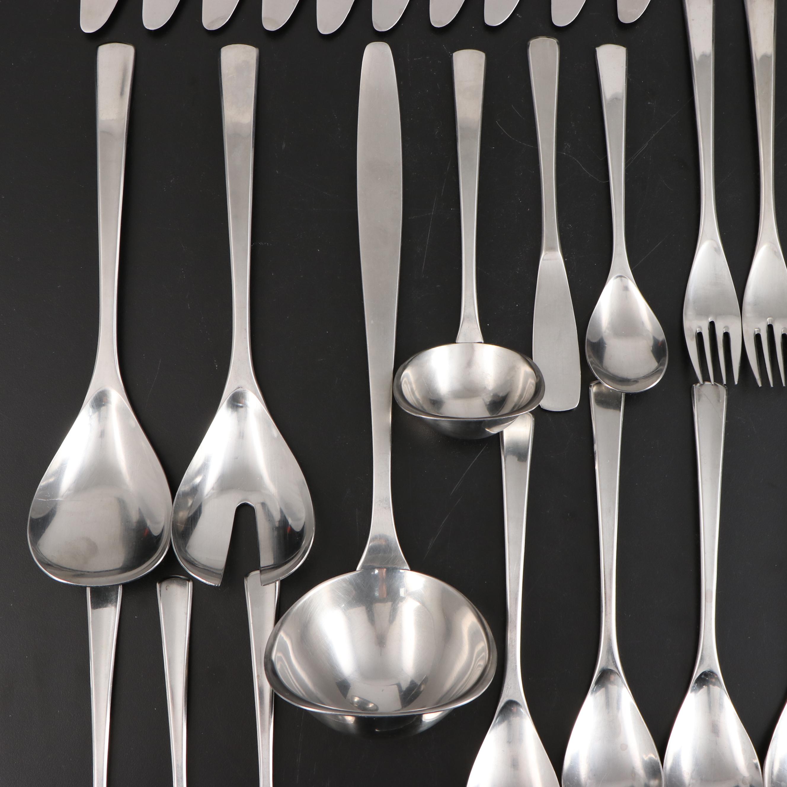 WMF Cromargan "Manaos-Bistro" Stainless Steel Flatware, 1995–2019