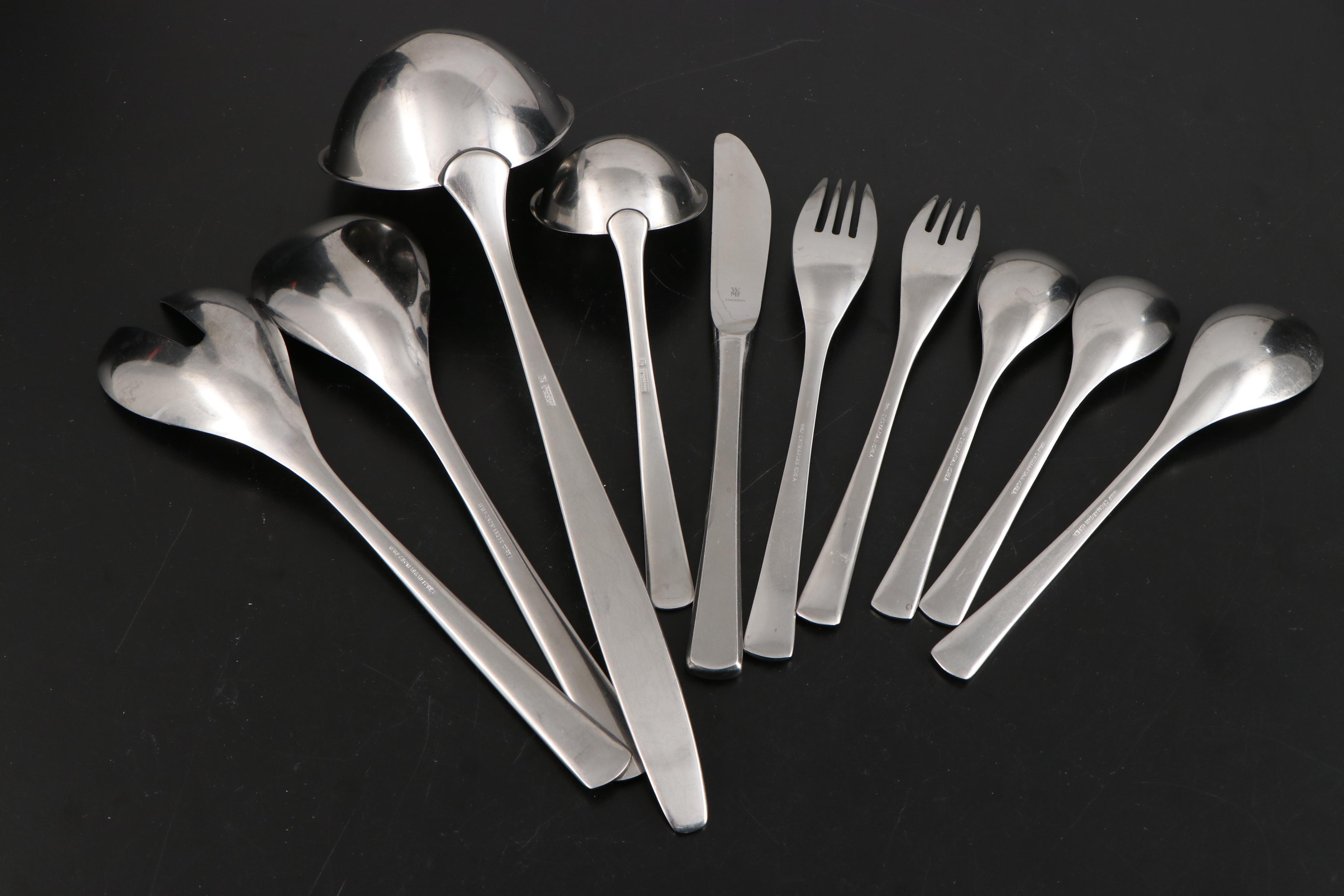 WMF Cromargan "Manaos-Bistro" Stainless Steel Flatware, 1995–2019