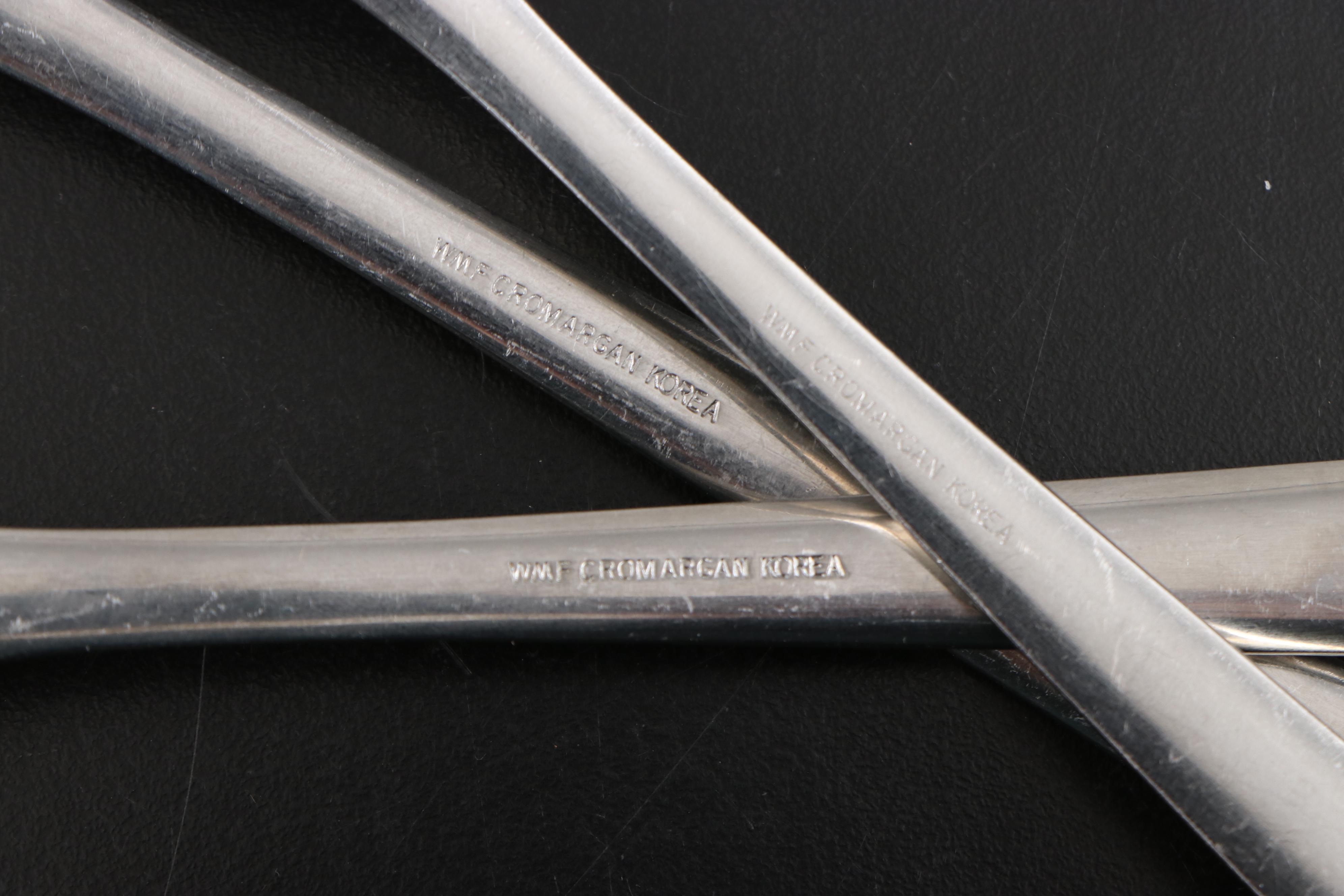 WMF Cromargan "Manaos-Bistro" Stainless Steel Flatware, 1995–2019