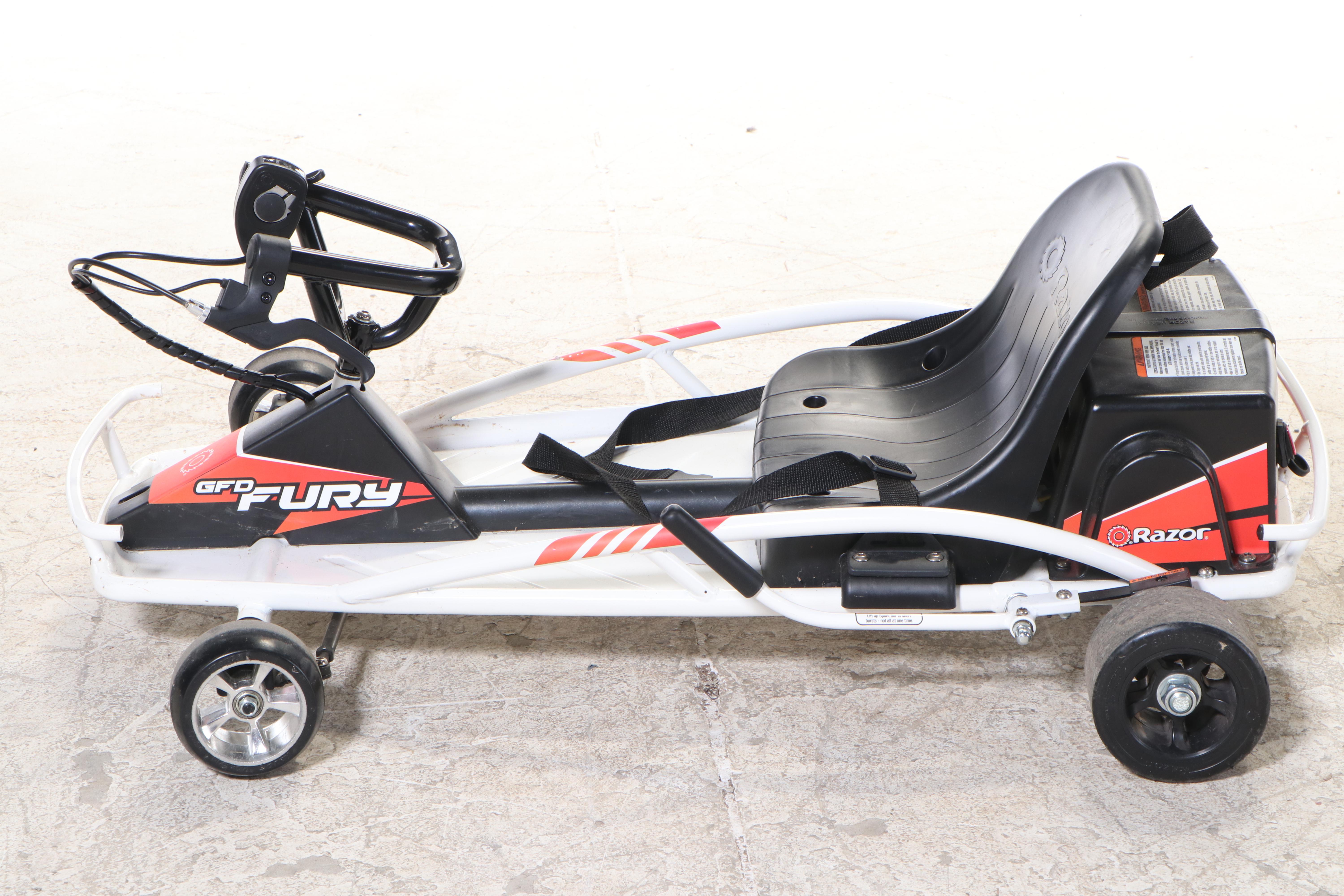 GFD Ground Forced Drifter Fury Razor Battery-Powered Go-Kart