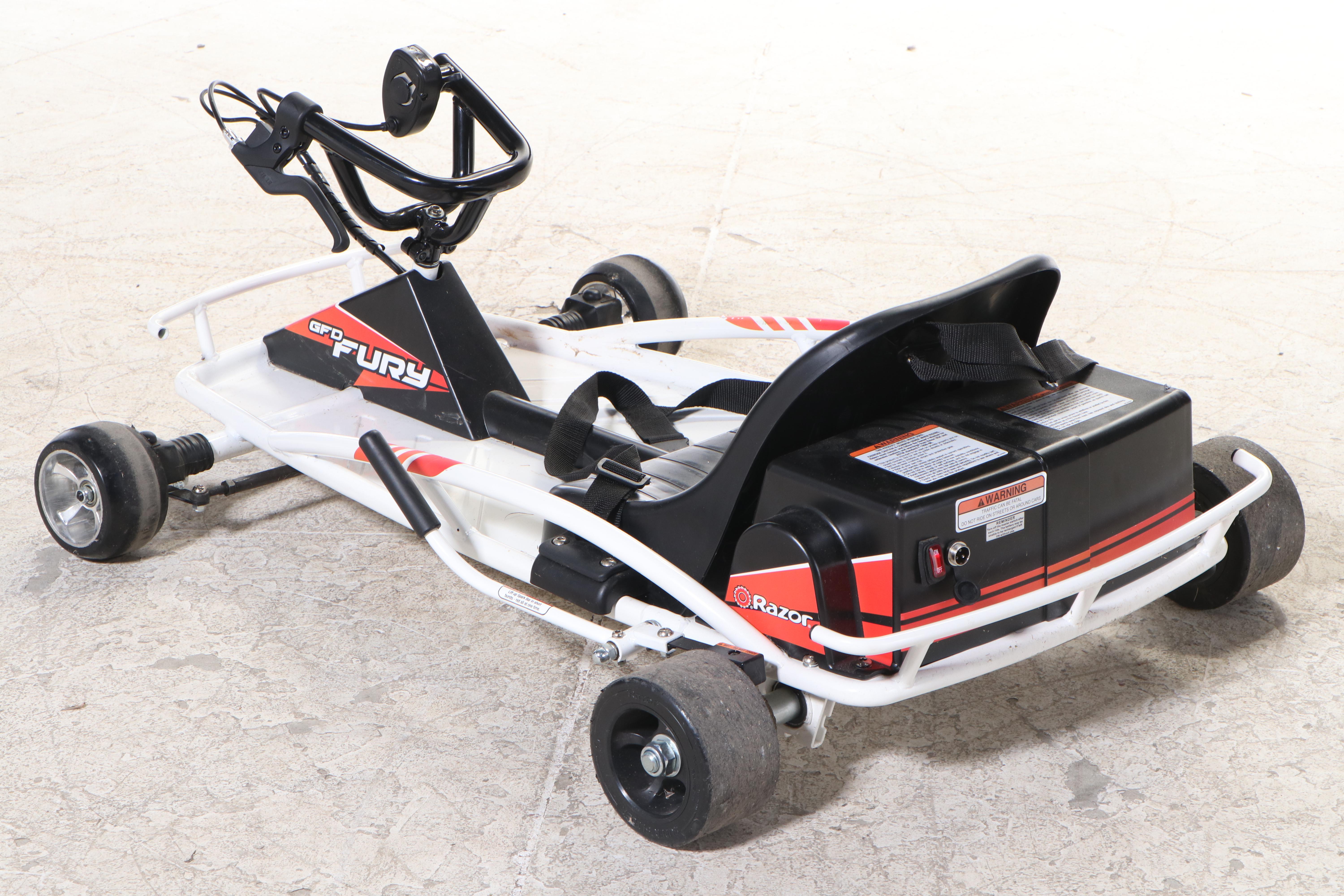 GFD Ground Forced Drifter Fury Razor Battery-Powered Go-Kart