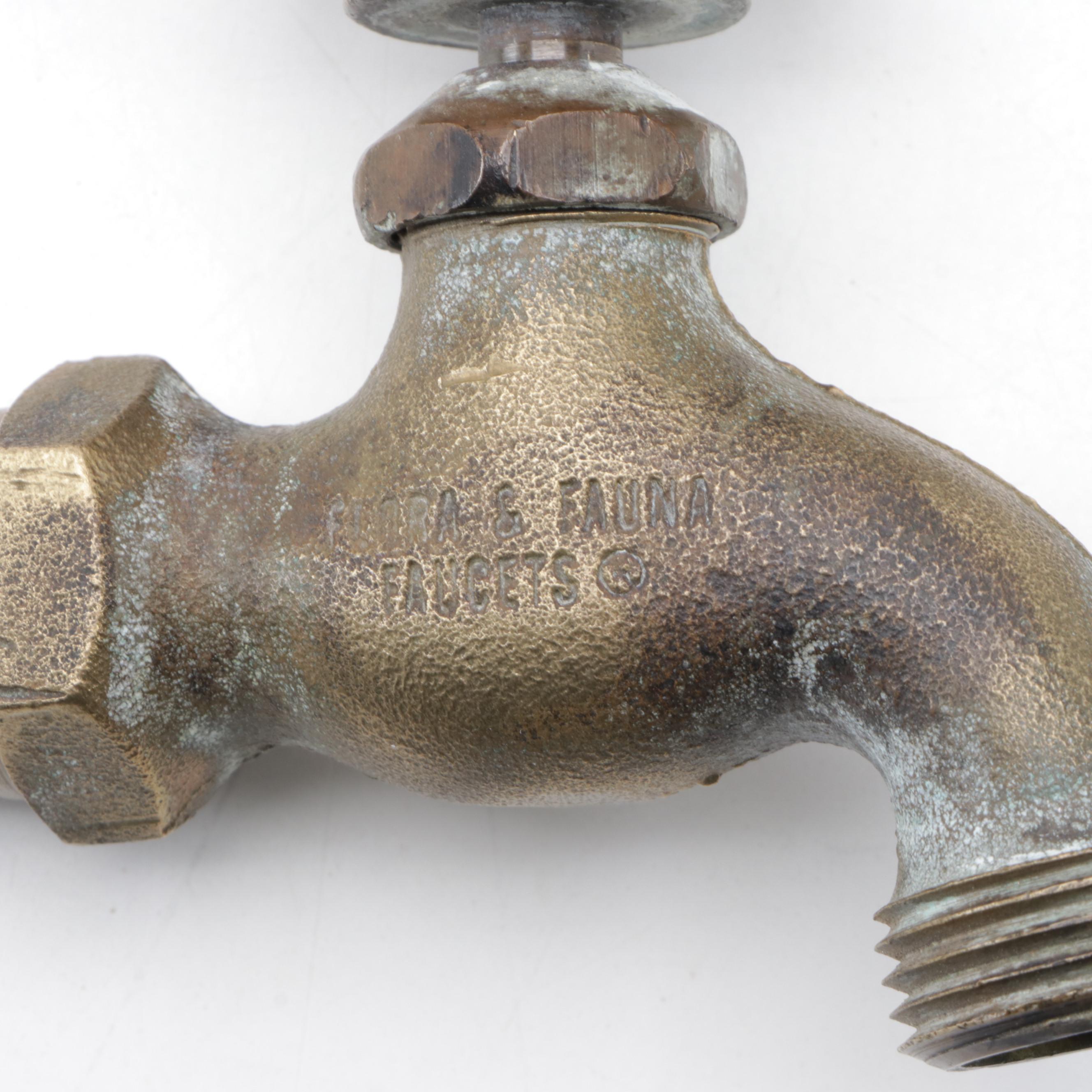 Flora & Fauna Faucets Co. Solid Brass Unicorn Water Faucet